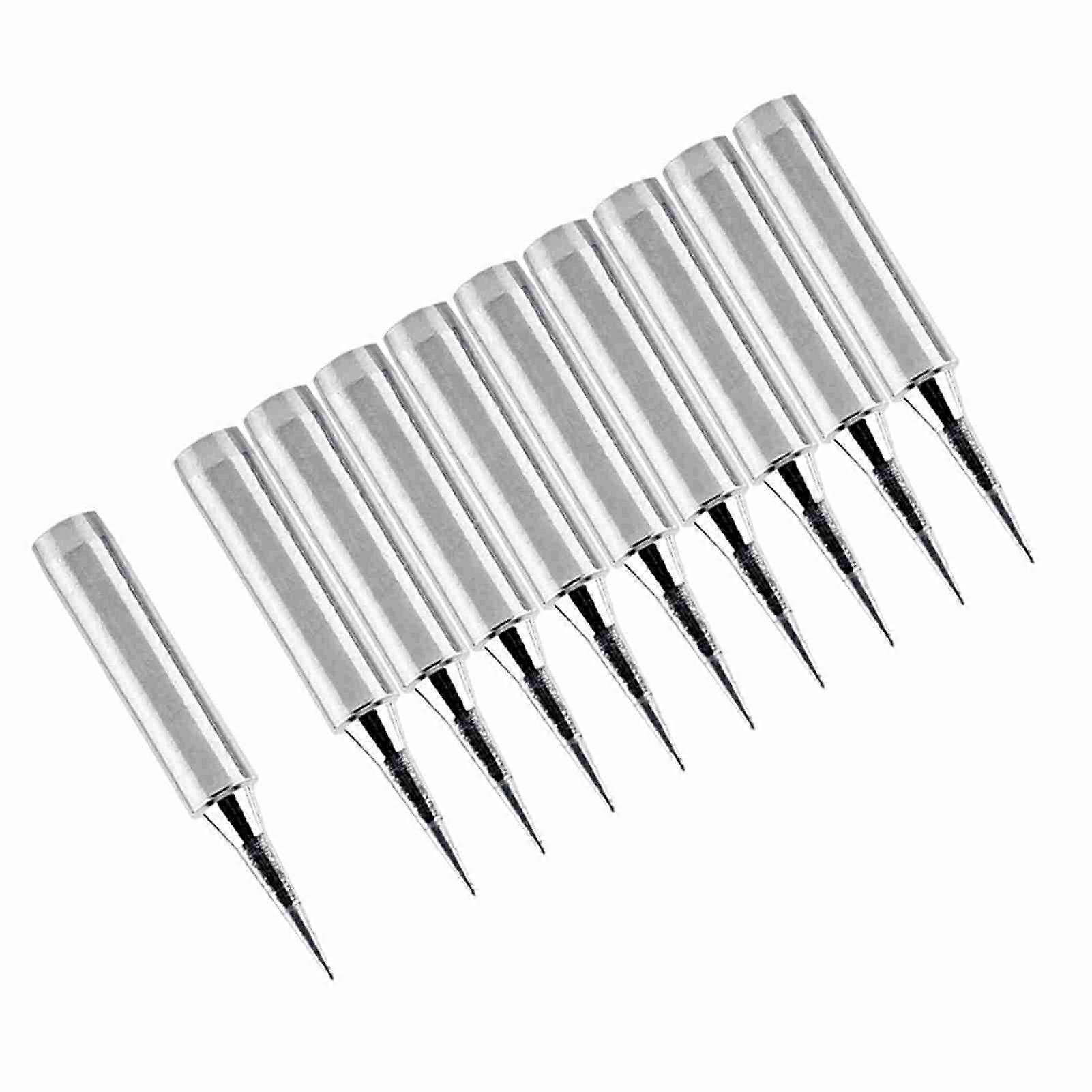 10Pcs Sharp Soldering Replacement Solder Iron Tips Station Tool 900M-T-I