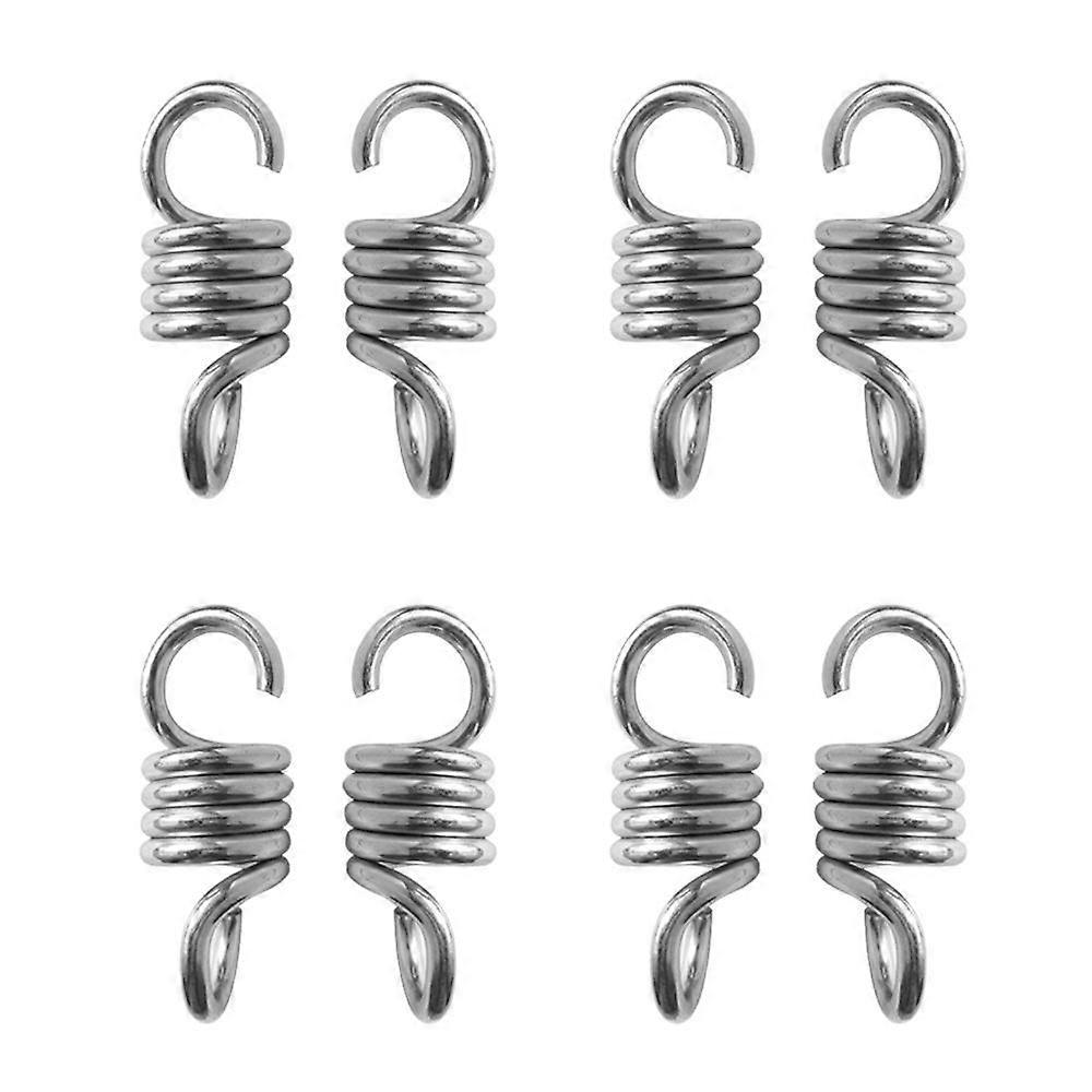 4 Pair Extension Spring Hanger Hook Hook for Yard Swing Hammock Chair
