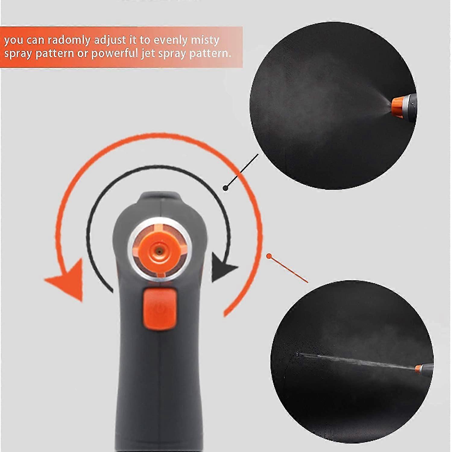 Automatic Electric Garden Sprayer , Battery Powered Usb Rechargeable Fine Mist To Stream Spray Bottle (c-1) A