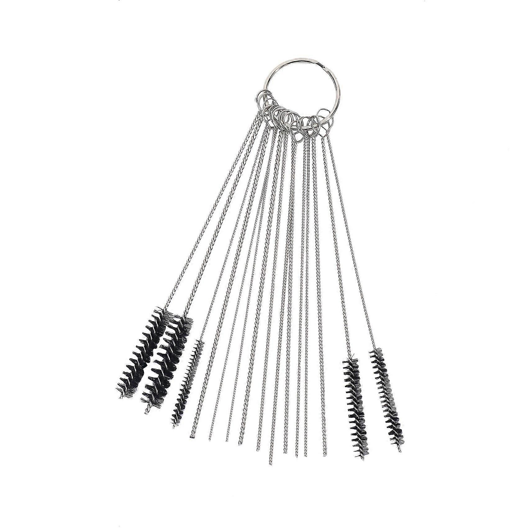 Kaasuttimen Hiilisuodattimen Puhdistustyökalusarja 10 x Puhdistusneulaa ja 5 x Harjaa