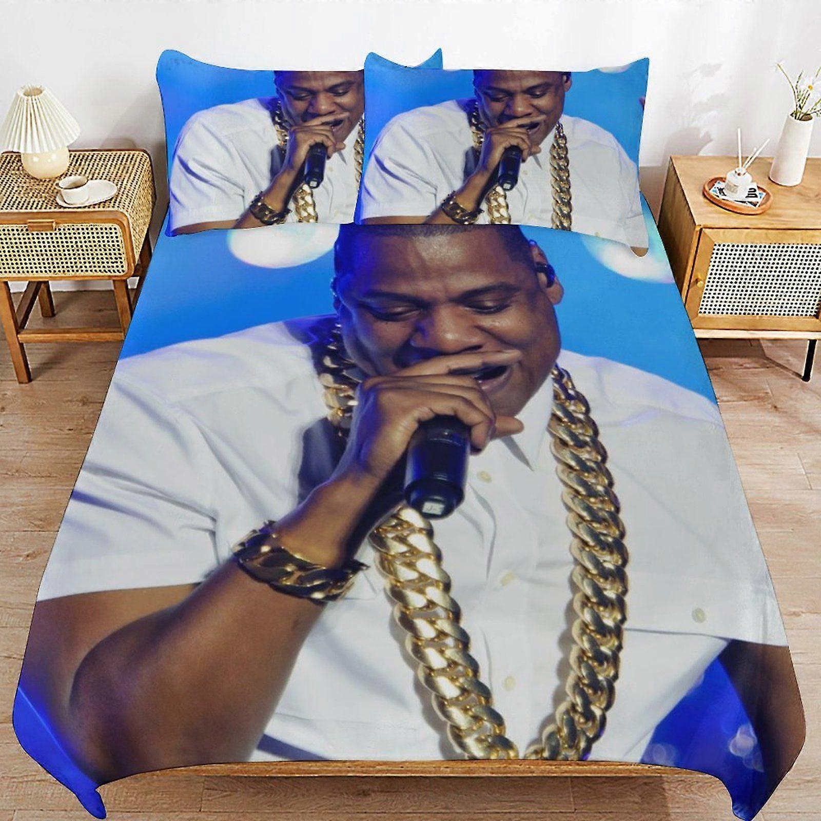 j369 jay-z Ultra Smooth Touch Durable Comfort Secure Zipper Sleep Set Duvet Cover Sets Everyday Use k369