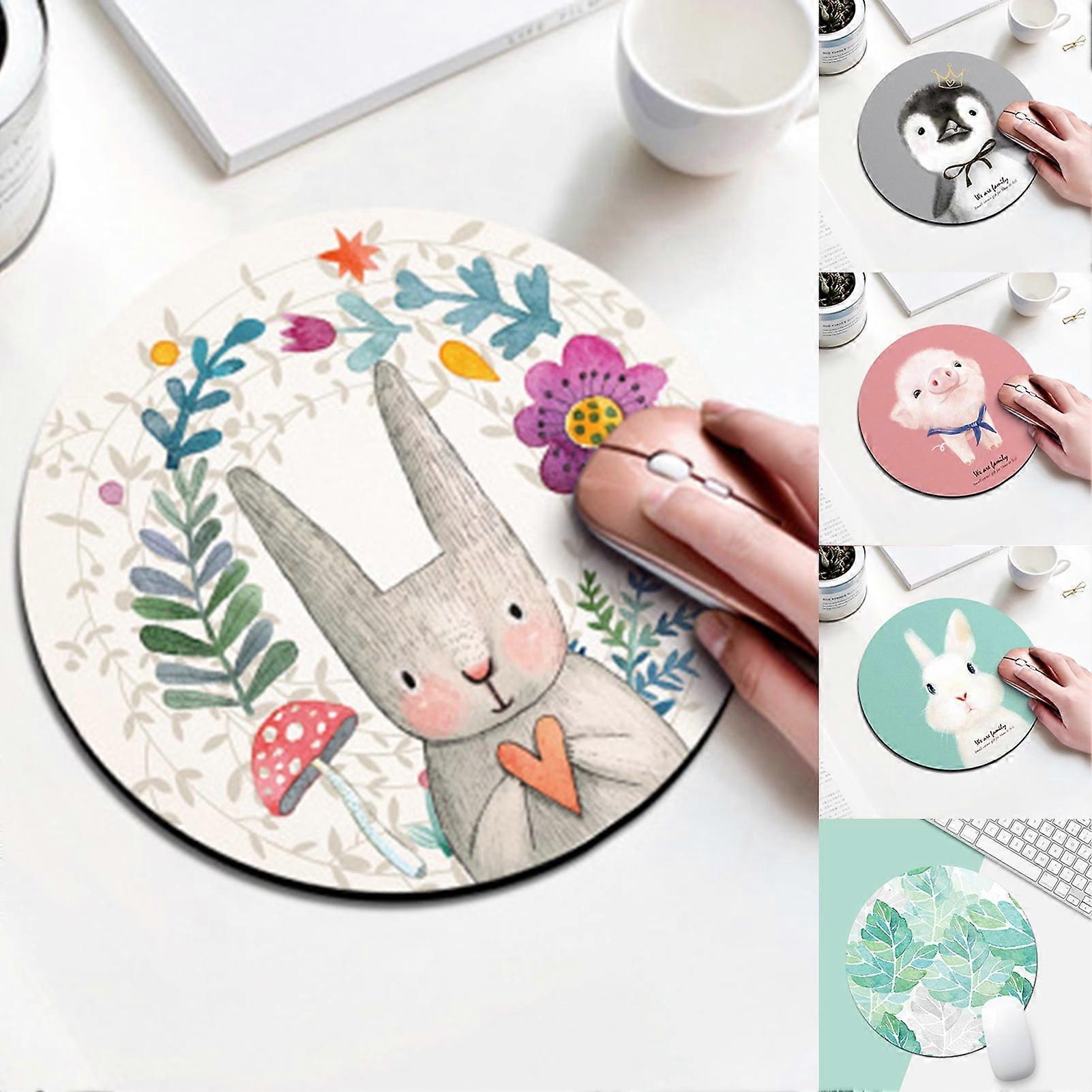 SUSUchens Mouse Pad Animal Print Smooth Surface Multi-purpose Ultra Thin Waterproof Mouse Pad for Home