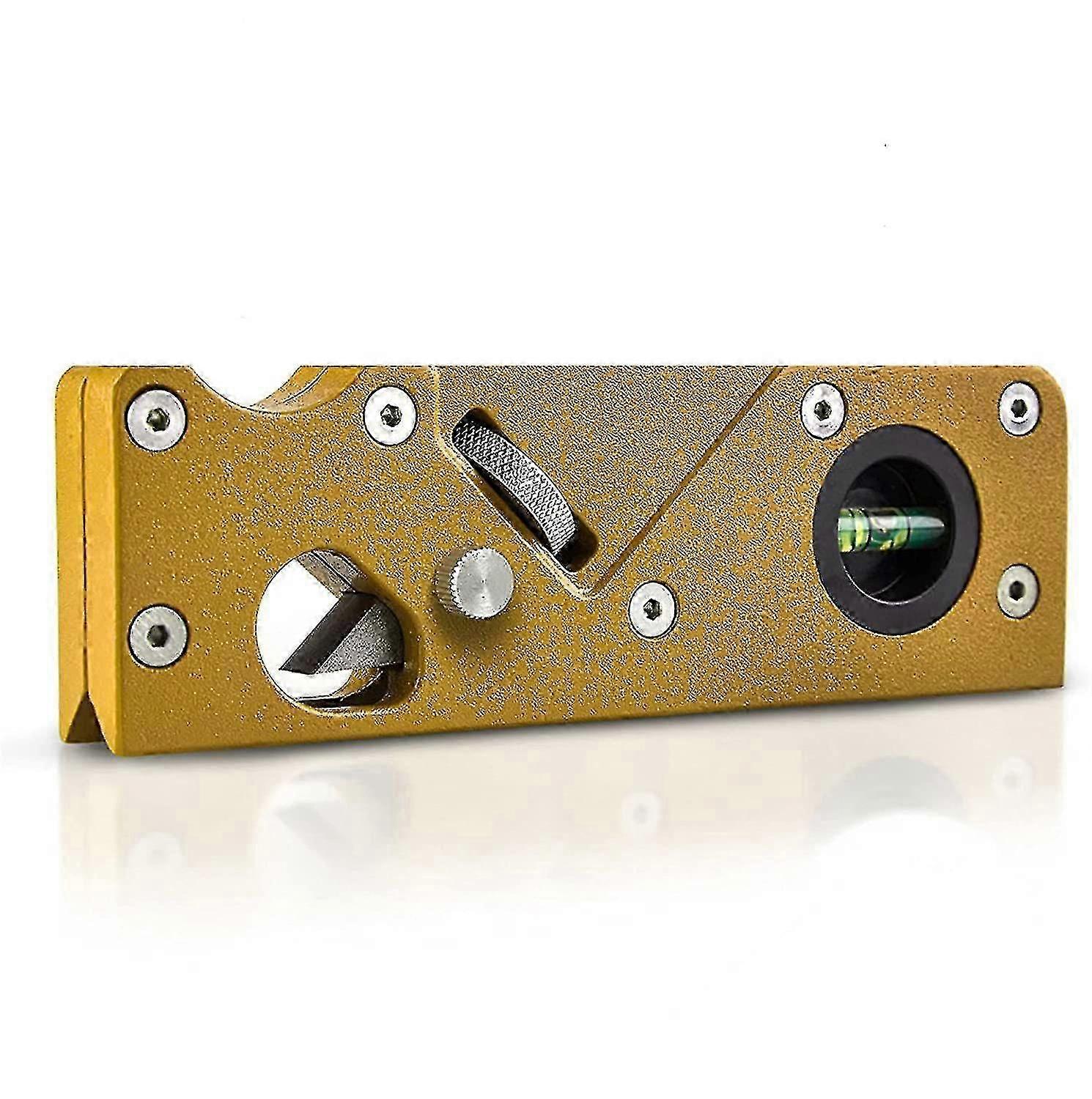 Chamfer Plane For Wood, Woodworking Edge Corner Flattening Tool Woodwork Hand Planer For Quick Edge Trimming And Chamfering, Gold hwy SH