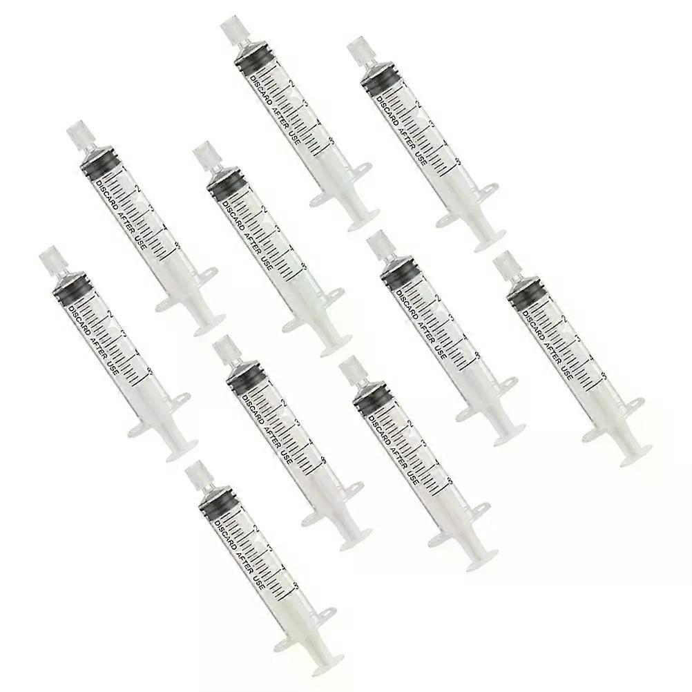 5 /10ml 1/10pcs No Needle Premium Travel Jeringas De 10ml Plastic with Material Tight-seal Syringe Perfume Dispenser Clear Scale