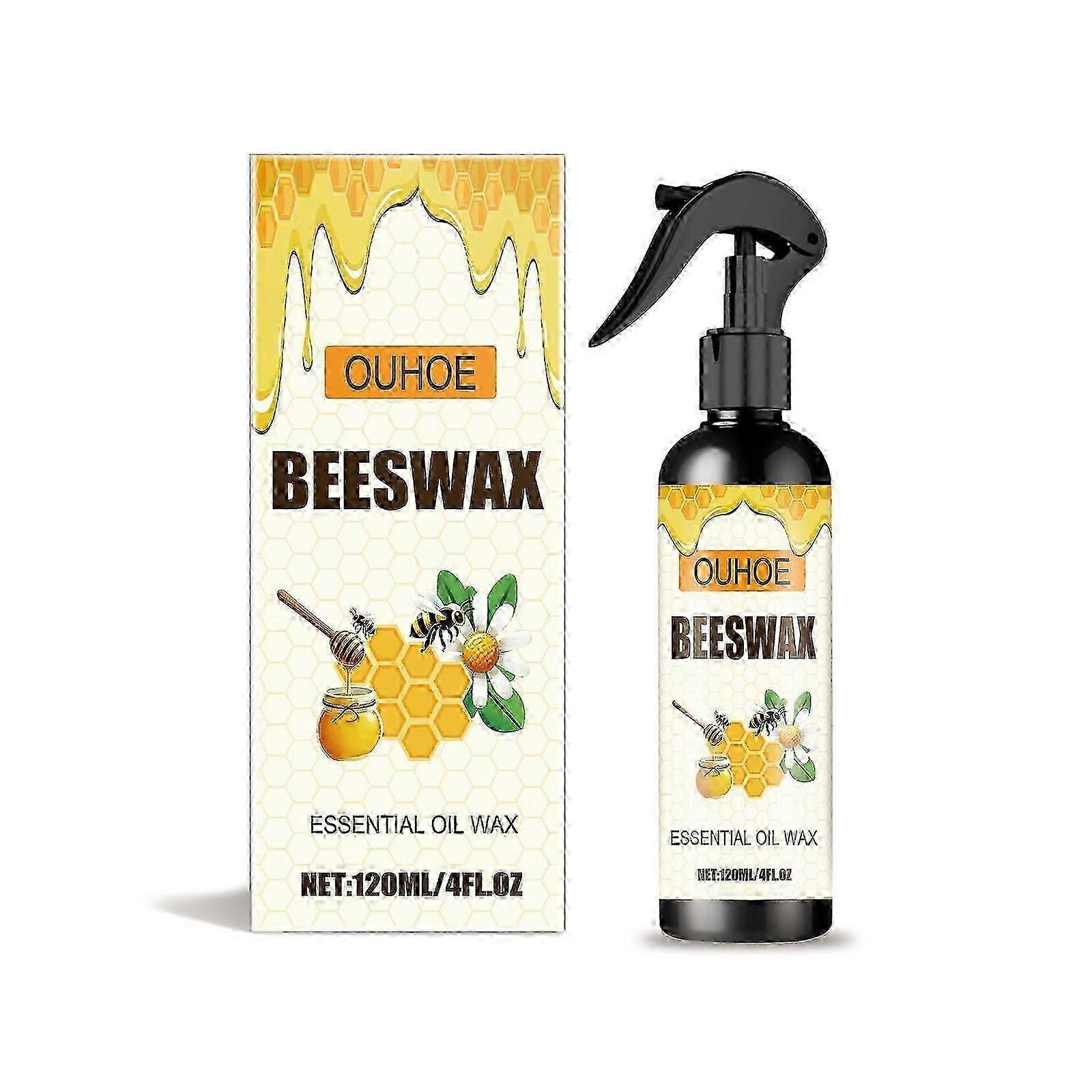 Bivaxspray för möbelgolvvård - Vattentät, sprickskyddande, repreparation, 120 ml