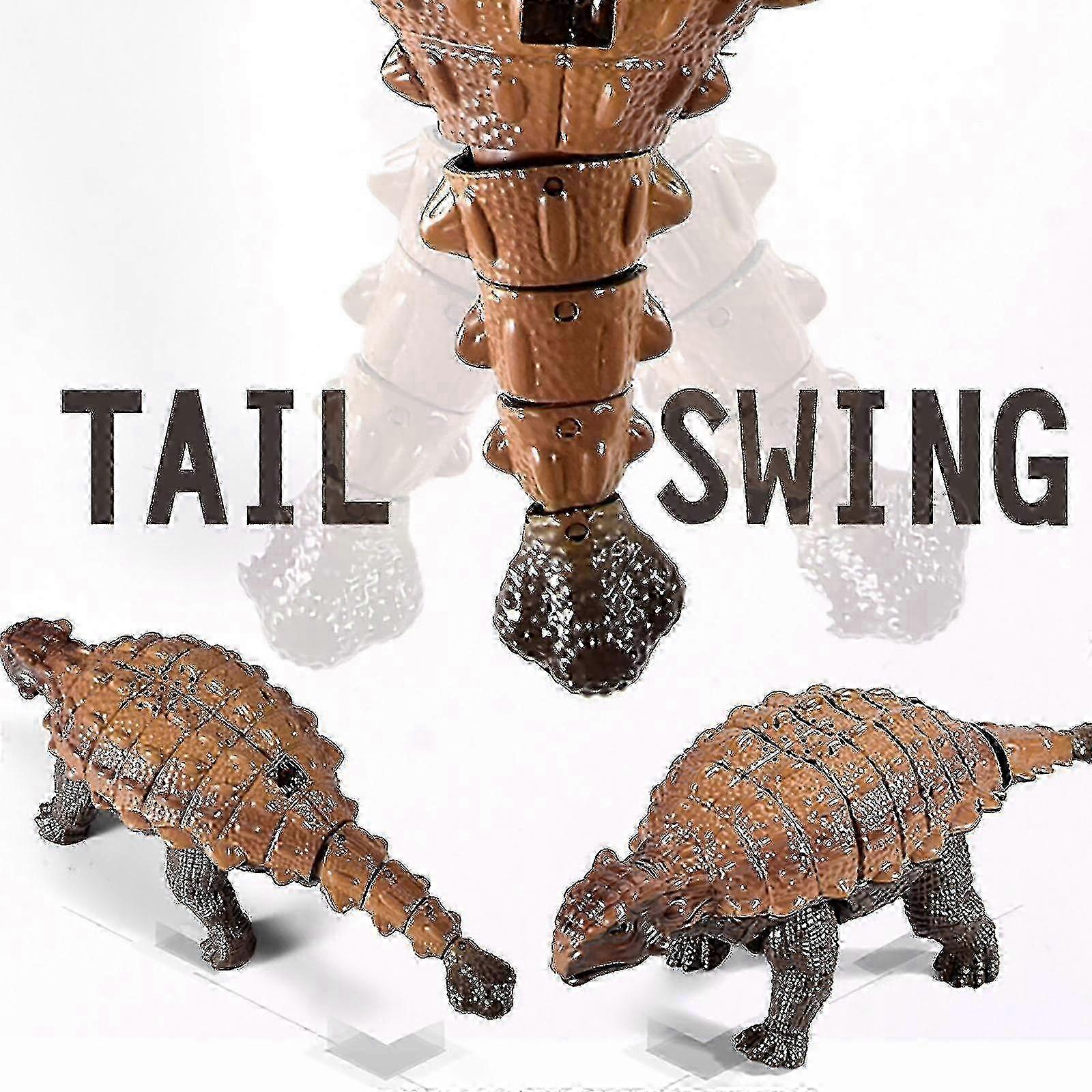 Dinosaur Remote Control Electric Simulation Ankylosaurus Back Toy For Children