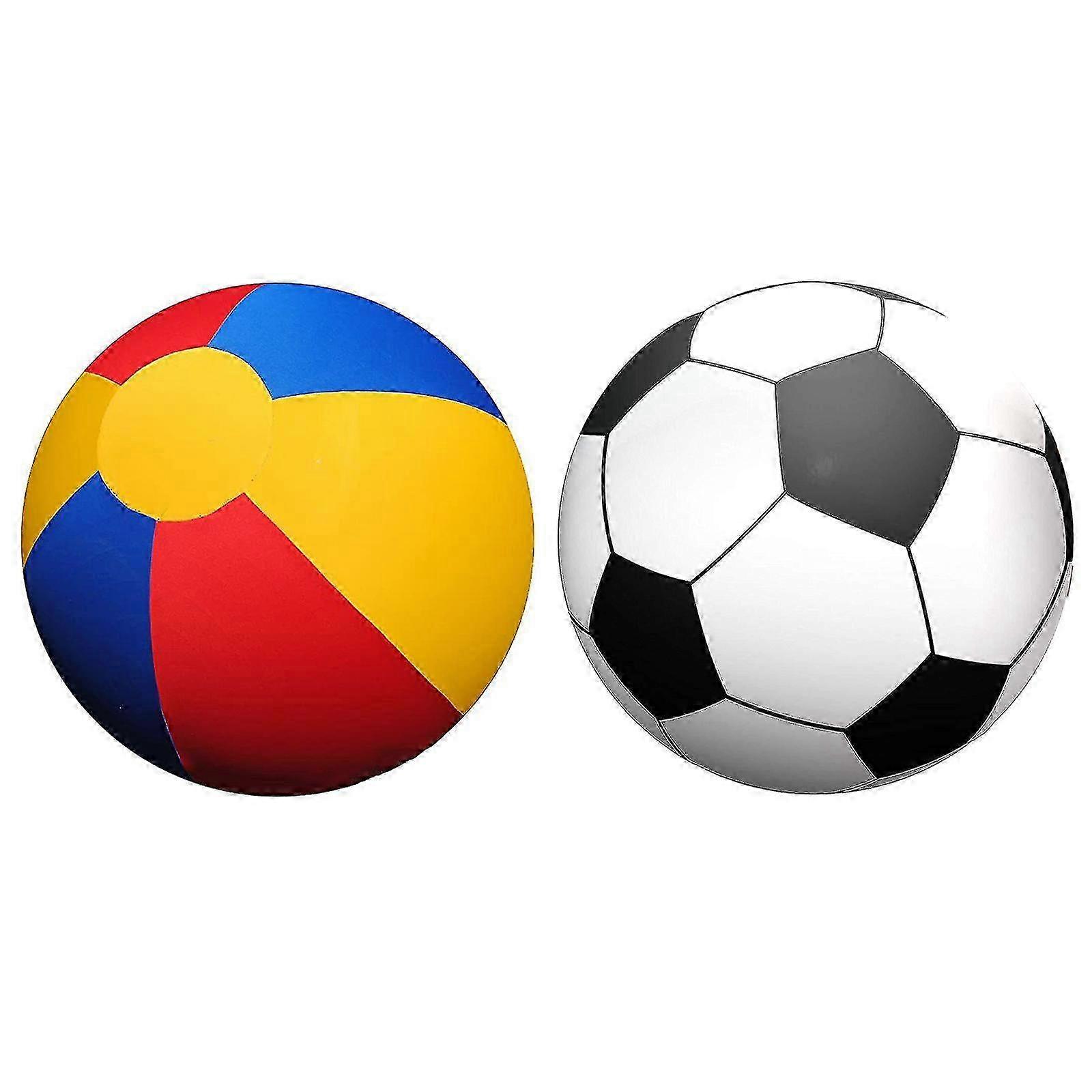 2023 New, Giant Beach Ball Large Beach Ball  Inflatable Beach Balls Pool Game Party Toy