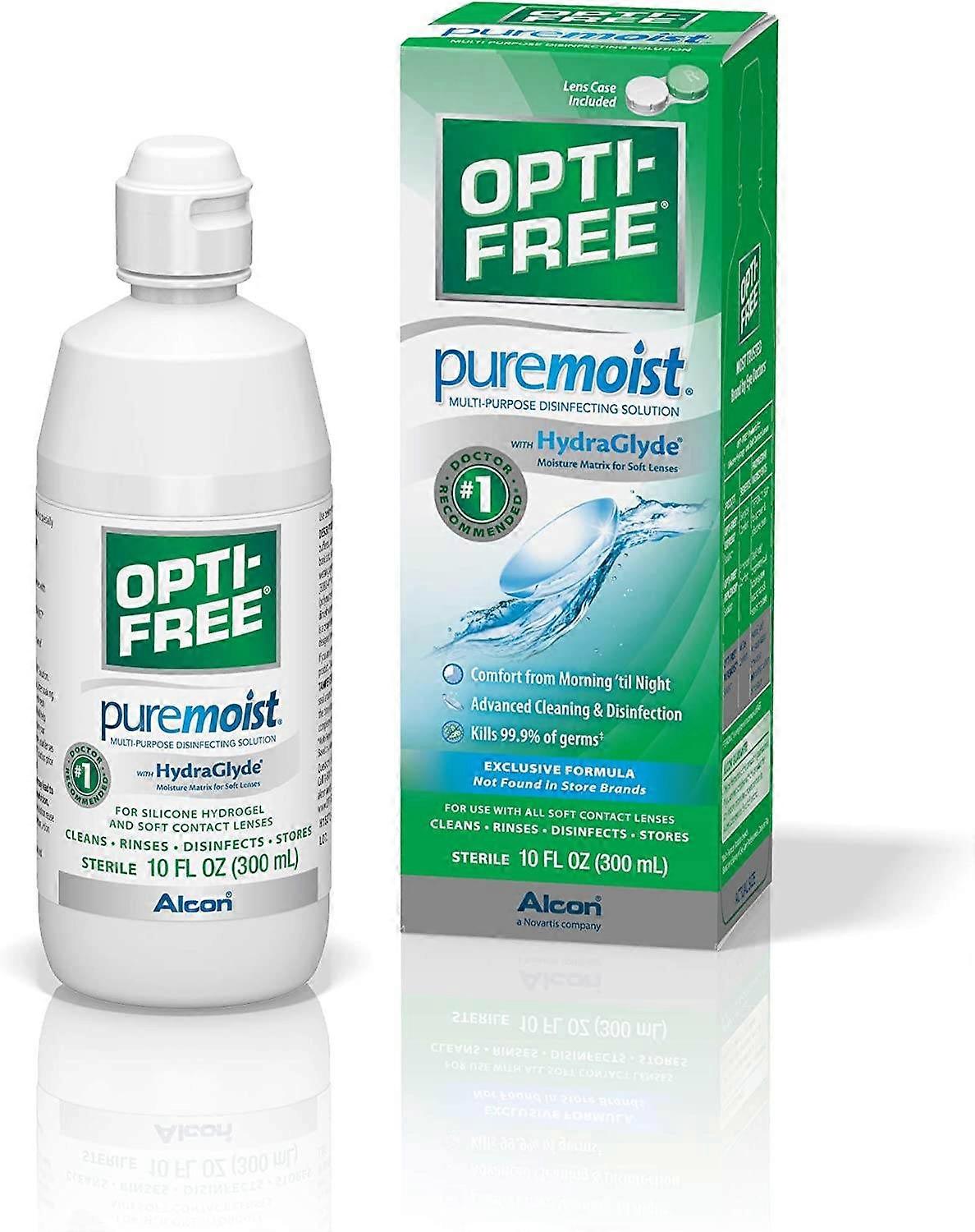 Opti-free Puremoist Disinfecting Solution, 10 Oz
