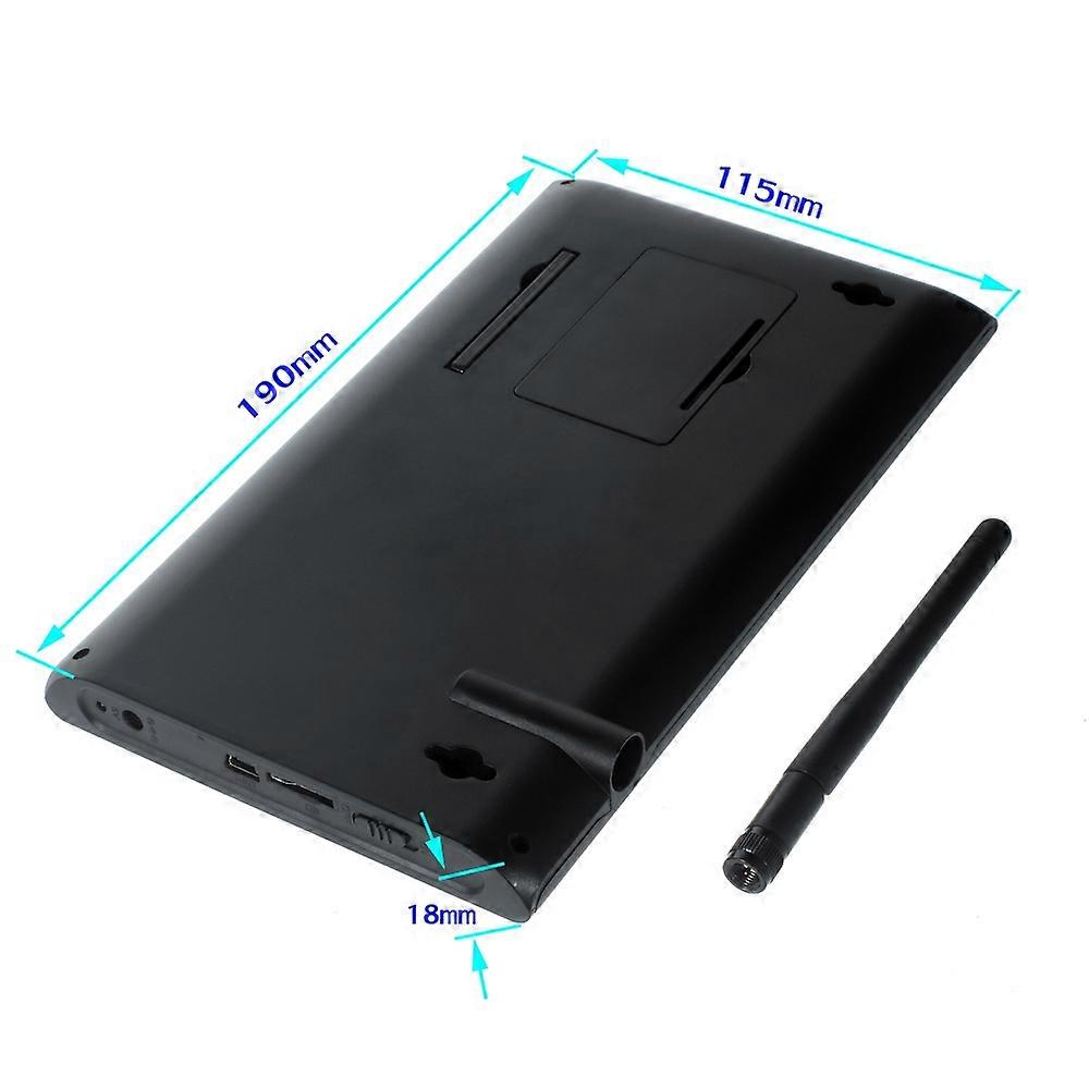 Wireless Security Camera DVR System with 720P Camera and 7 Inch LCD Monitor Manual/ Loop Video Recor