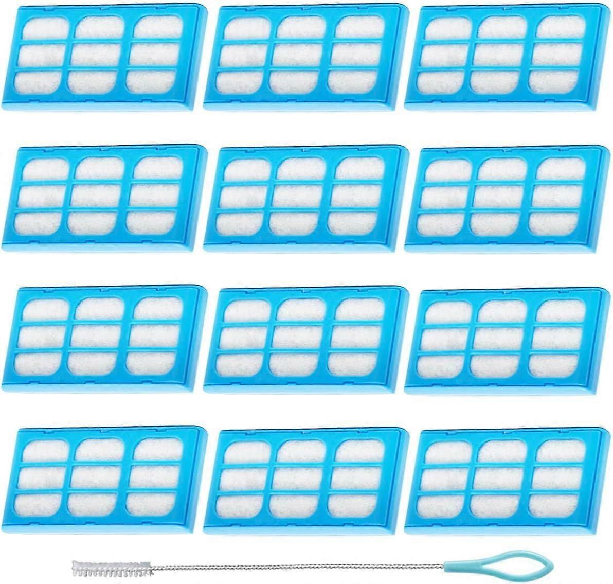 Acmerota 12 stuks filterpatronen vervanging voor Cat Mate Filter Alles voor Hond Mate Huisdier Kat Drinkwater Fontein Filter, Kat Water Fontein Filter Compatibel voor Cat Mate Pet Fountain 335