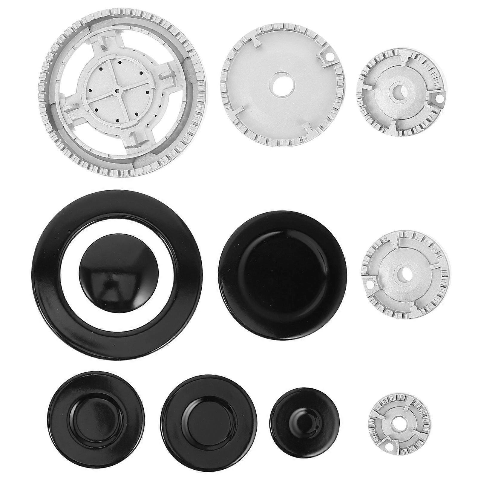 Assorted Color Gas Stove Burner Flame Caps for Efficient Cooking 1Set