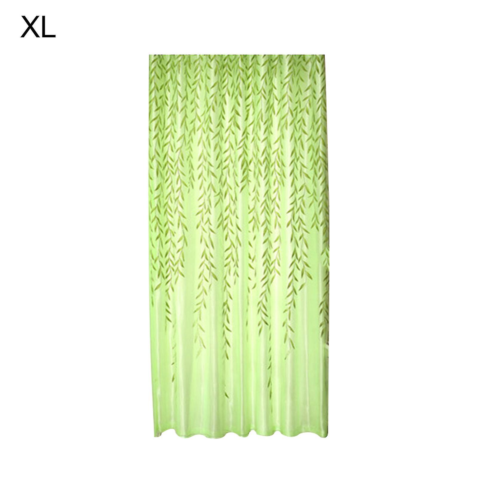Beautiful Sheer Curtain Double-layer Polyester Flower Printed Tulle Curtain Drape For Home