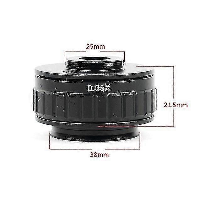 1X 0.35x 0.5x adapter lens focus adjustable camera installation c mount adapter for new type trinocular stereo microscope
