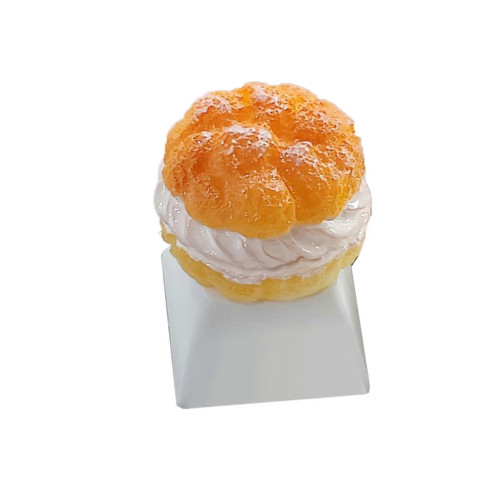Unique Sweet Cake Themed Keycap 3D Sculpted Keycap For Mechanical Keyboards Material Enhances Typing Comfort Multicolor