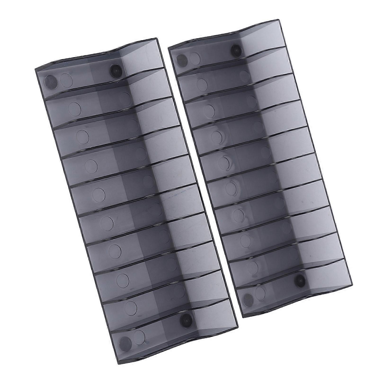 大容量ゲームカードボックス ゲームCD収納スタンドホルダーブラケット PS4/SLIM/PRO用 2個