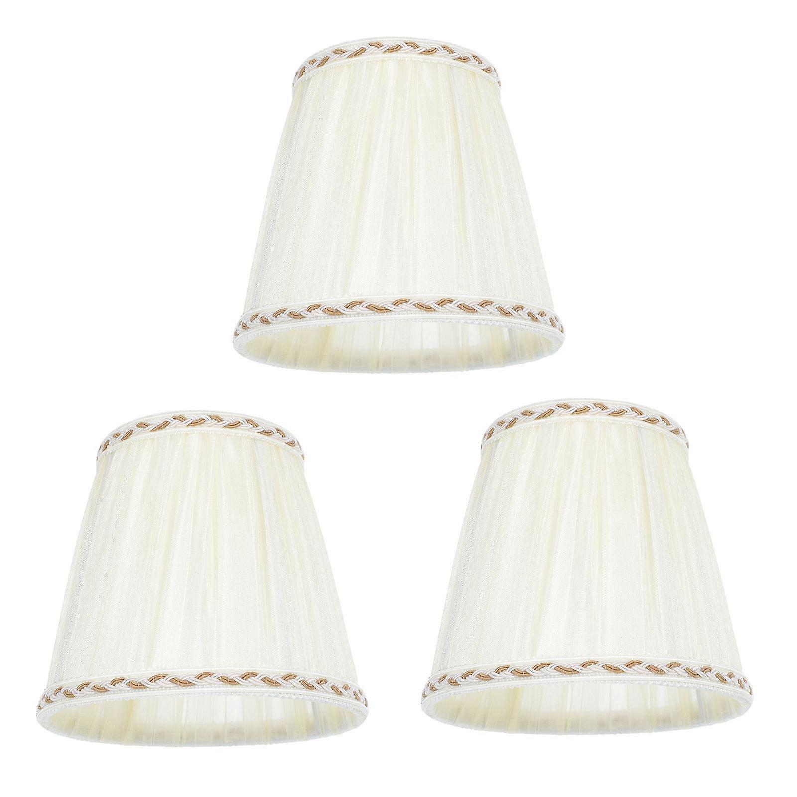 Simple Lampshade Cloth Lamp Decor 15Pcs Suitable for Home Lighting