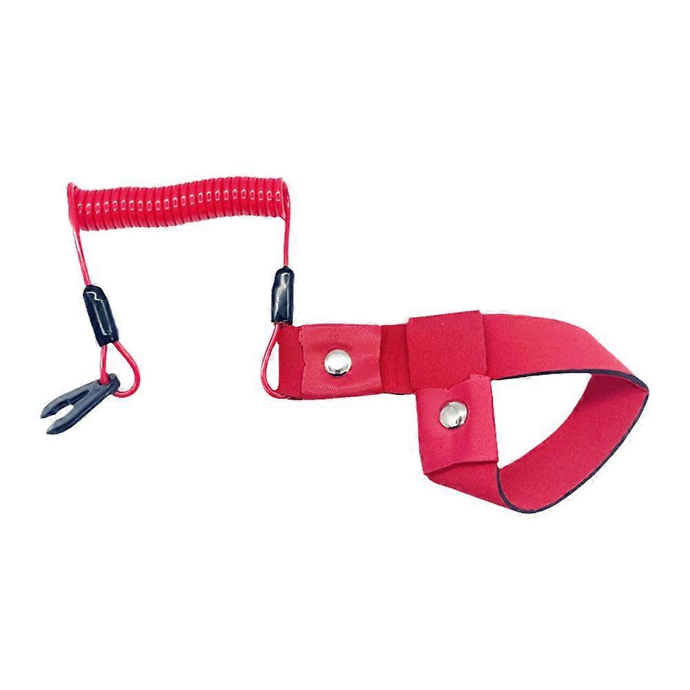 For Yamaha Jet Ski Universal Floating Safety Wrist Lanyard Stop Kill Key Cord with Durable Alloy Buckle