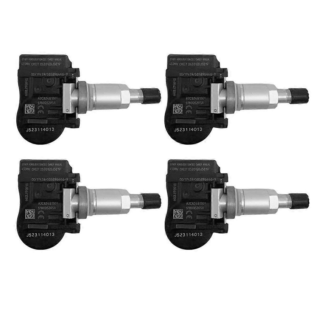 4pcs Car TPMS Tire Pressure Sensor J523114013 01732445 for EC7 GC9 3 3X 2 5/7 10725271 06703309