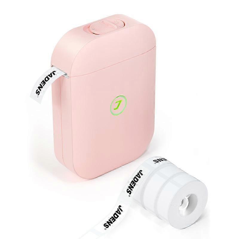 JADENS JD-11 Label Maker Machine, Wireless Bluetooth Mobile Thermal Label Printer with 3 Roll Tapes, Ink-Free with Multiple Layouts for Home