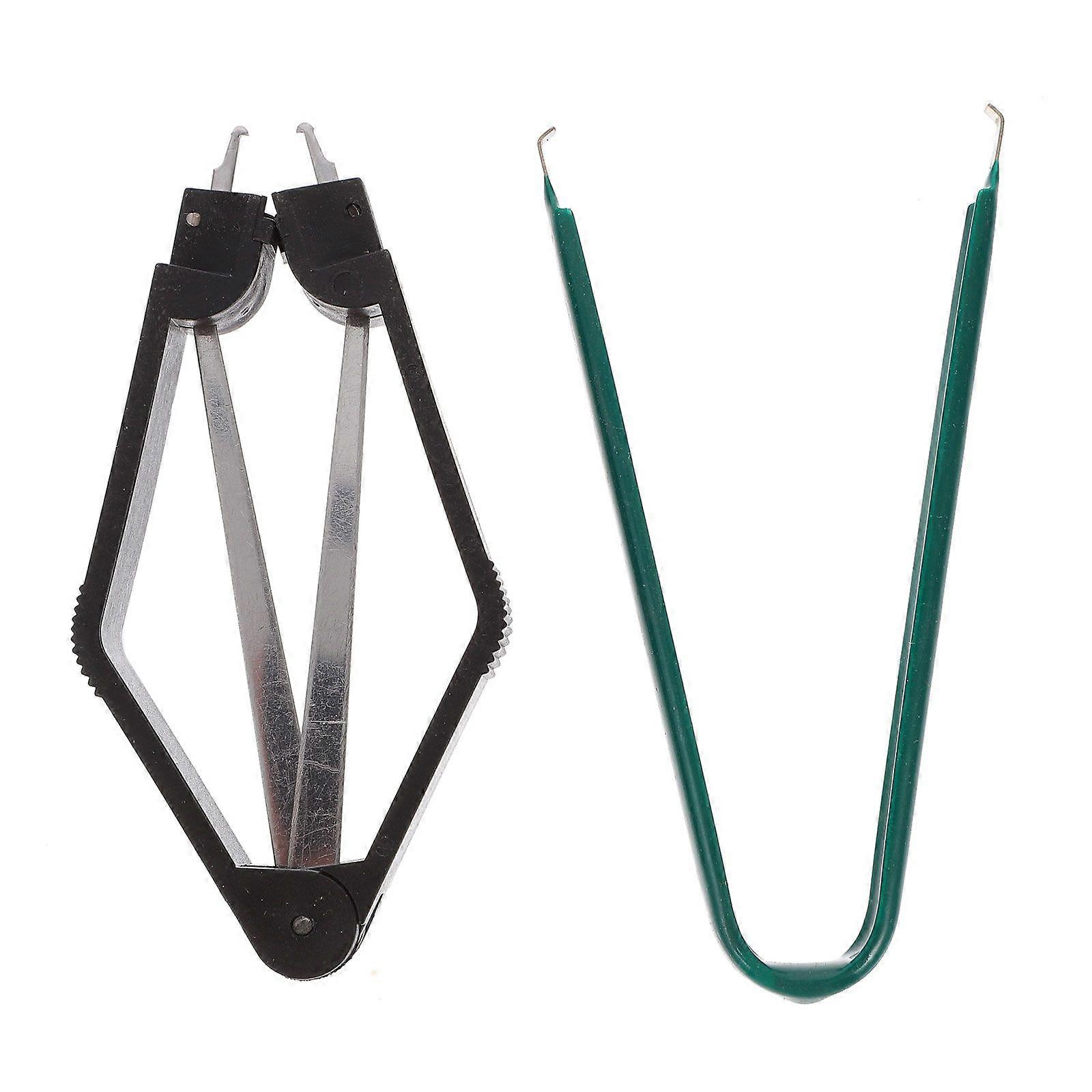 2pcs IC Pick-up Tool IC Extractor Tool Electronic Component Gripping Tools