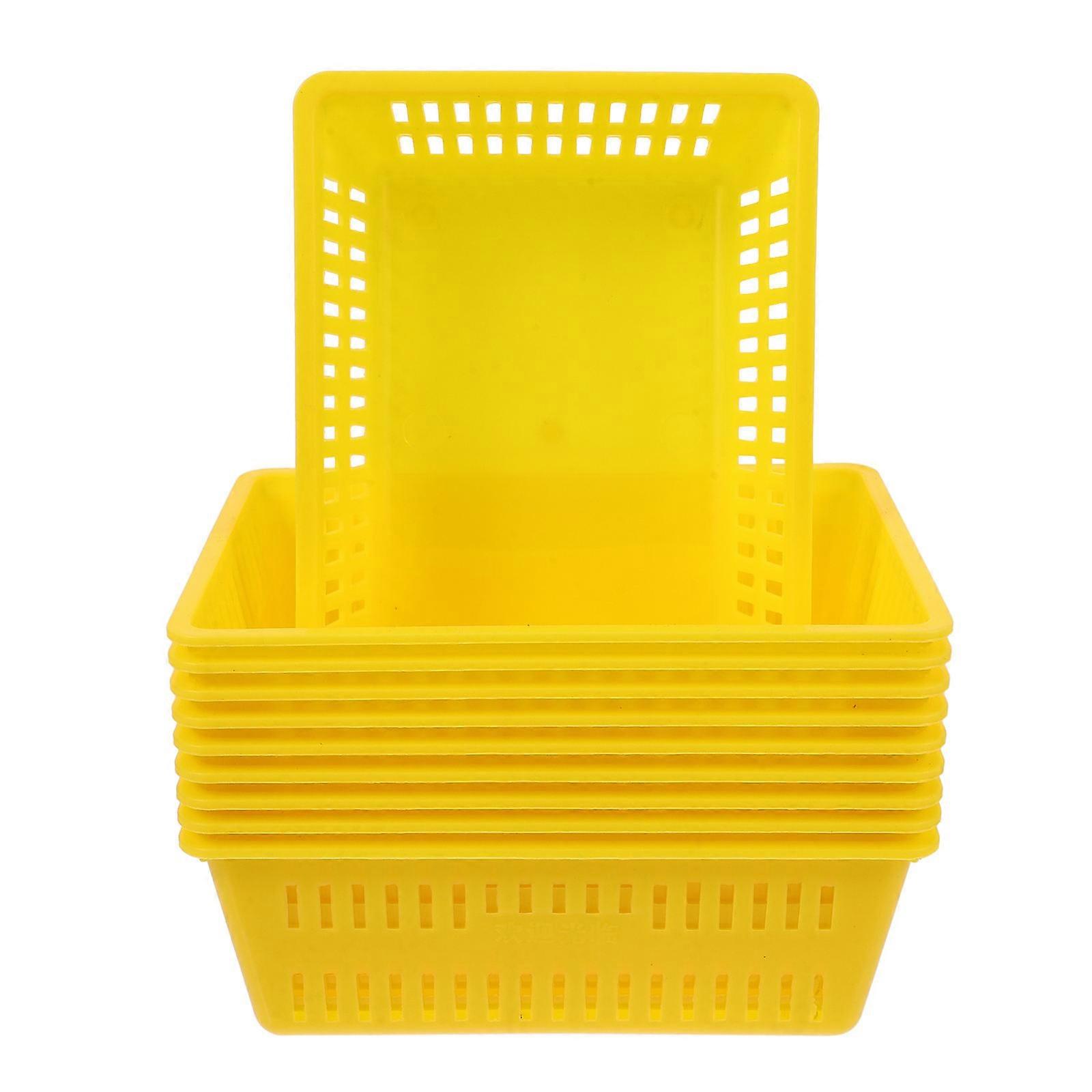 Mini Desk Baskets 10Pcs Practical Coin Storage For Office Workers And Gamers 15.70X11.50X5.20CM Design