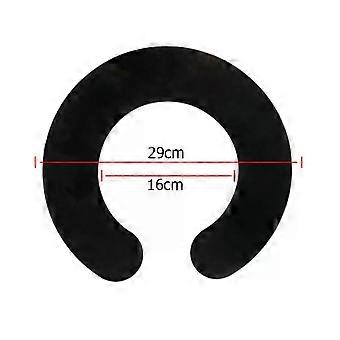 Silicone Stylist Cutting Collar Hair Dyeing Shawl Waterproof Neck Cape Wrap Cover Barber Hairdressing Hair Coloring Accessories