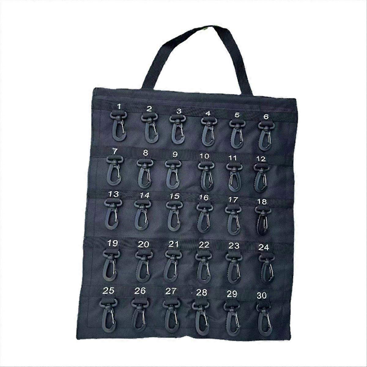 Versatile Roll-Up Key Storage Box, Portable Storage Box