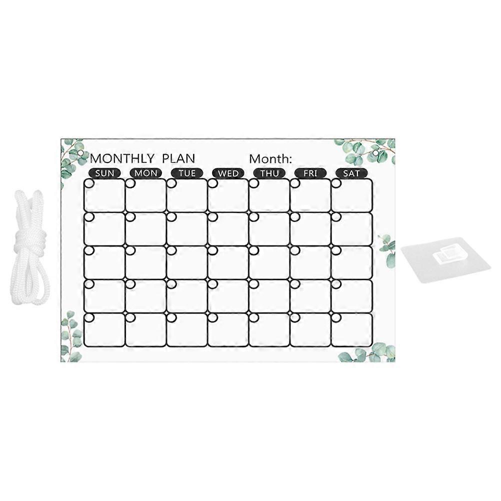Home Acrylic Message Board Transparent Hanging Board 3Sets