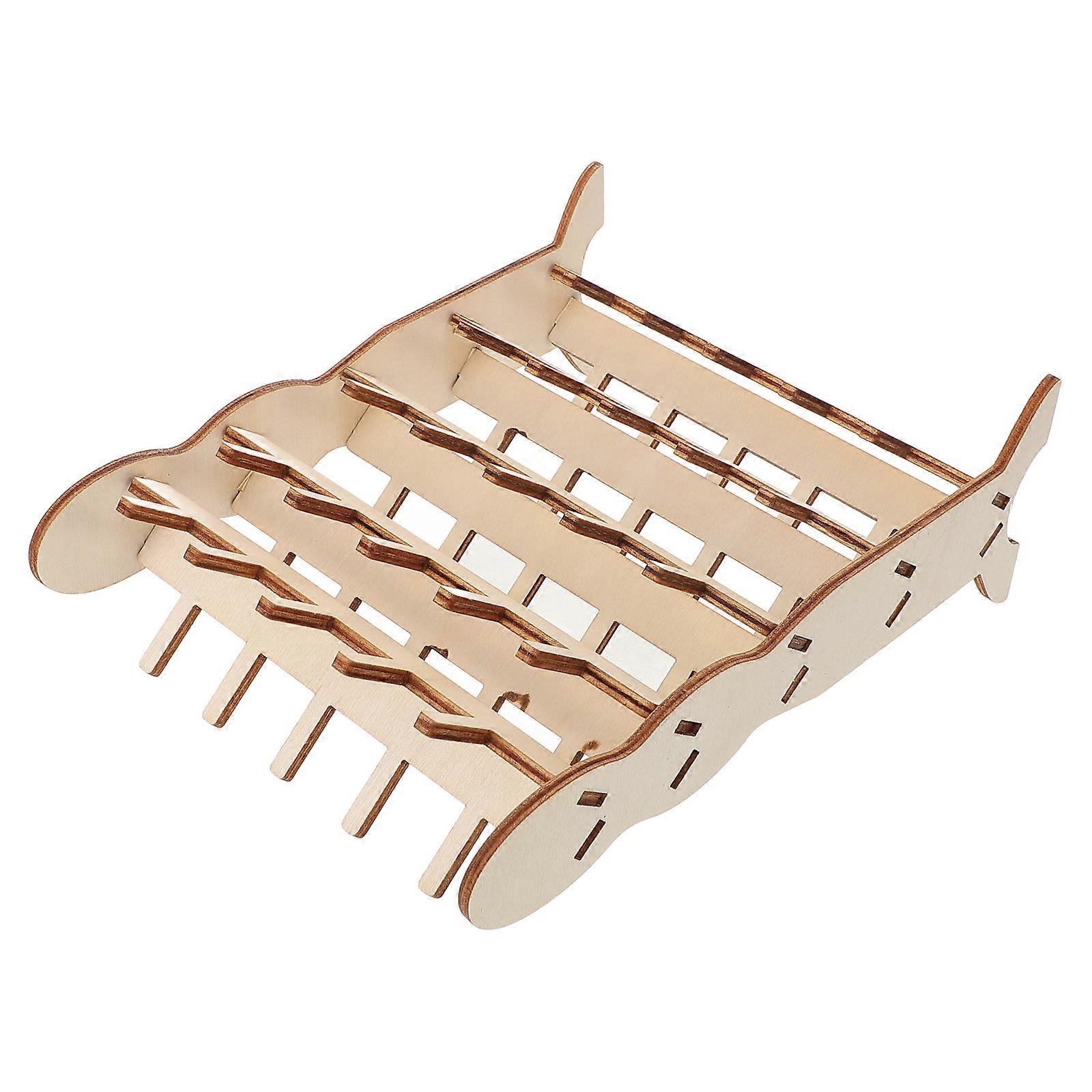 Thread Organizer Thread Holder for Storage Use Durable Wood