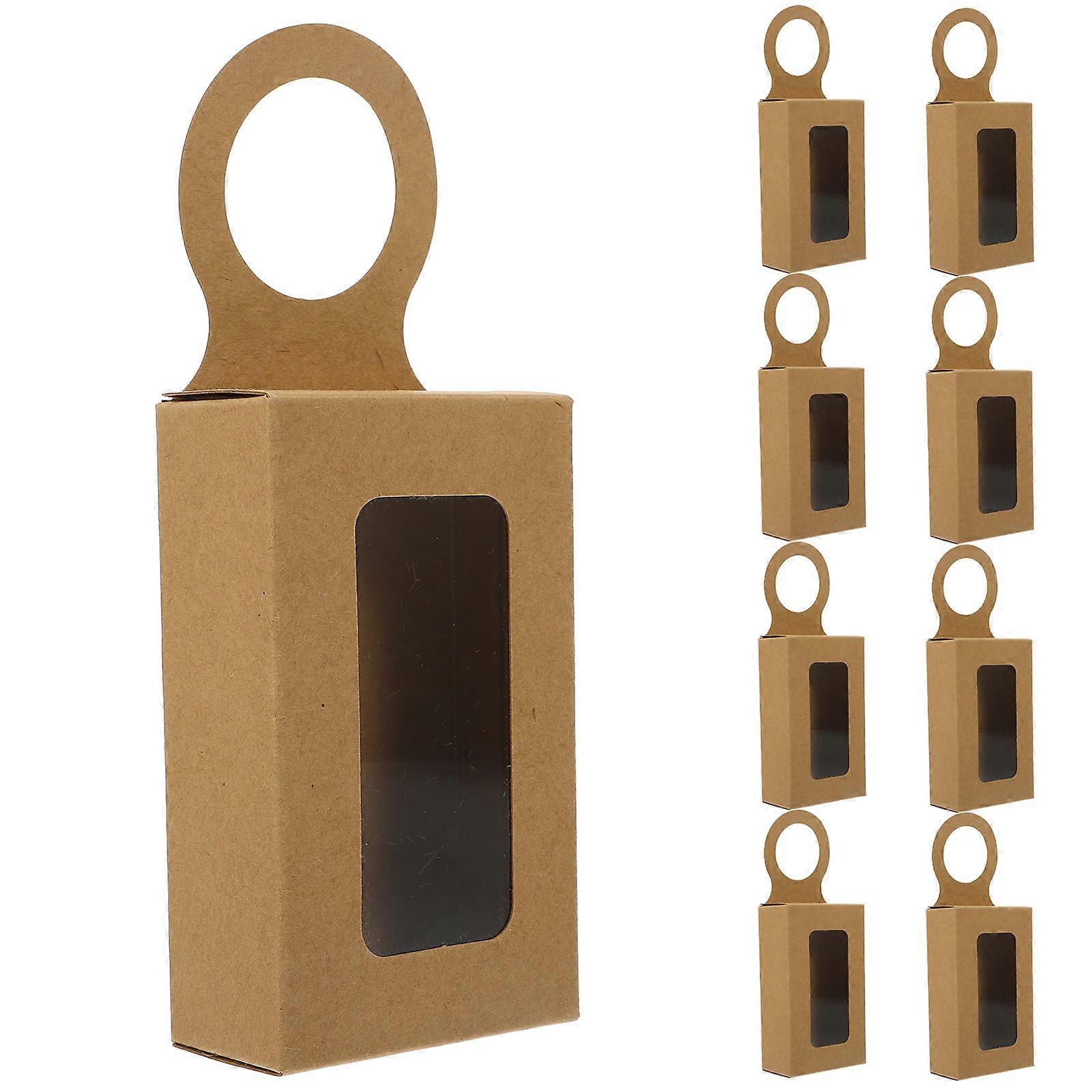 Gift Storage Case Hanger Box for Storage 25Pcs with Window