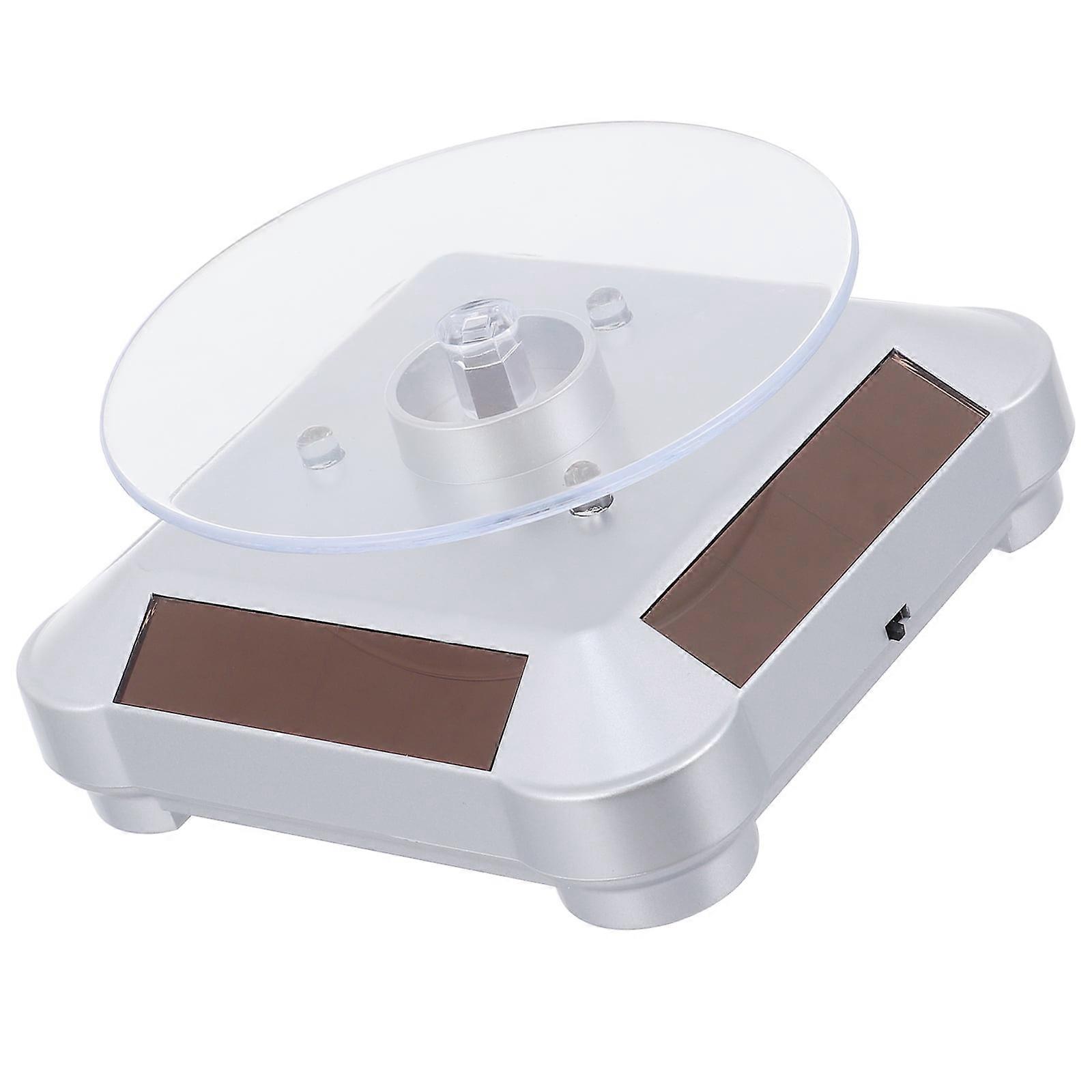 Solar Display Stand Turntable Rotating Jewelry Display Shelf Watch Display Rack