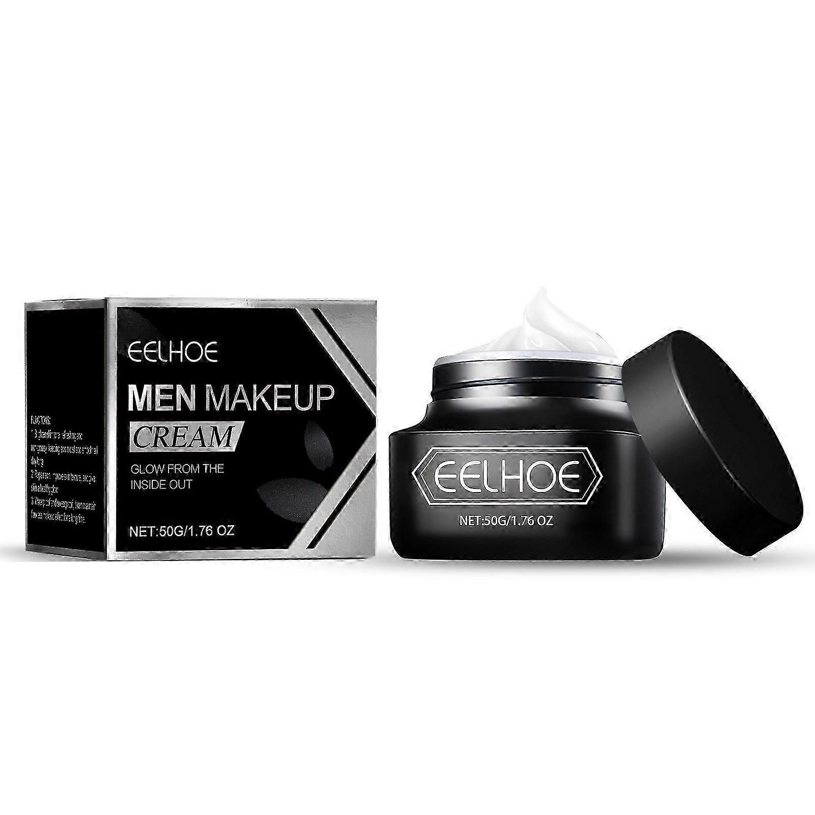 Men's Moisturizing Concealer Cream - Natural Finish, Hydrating & Flawless Coverage