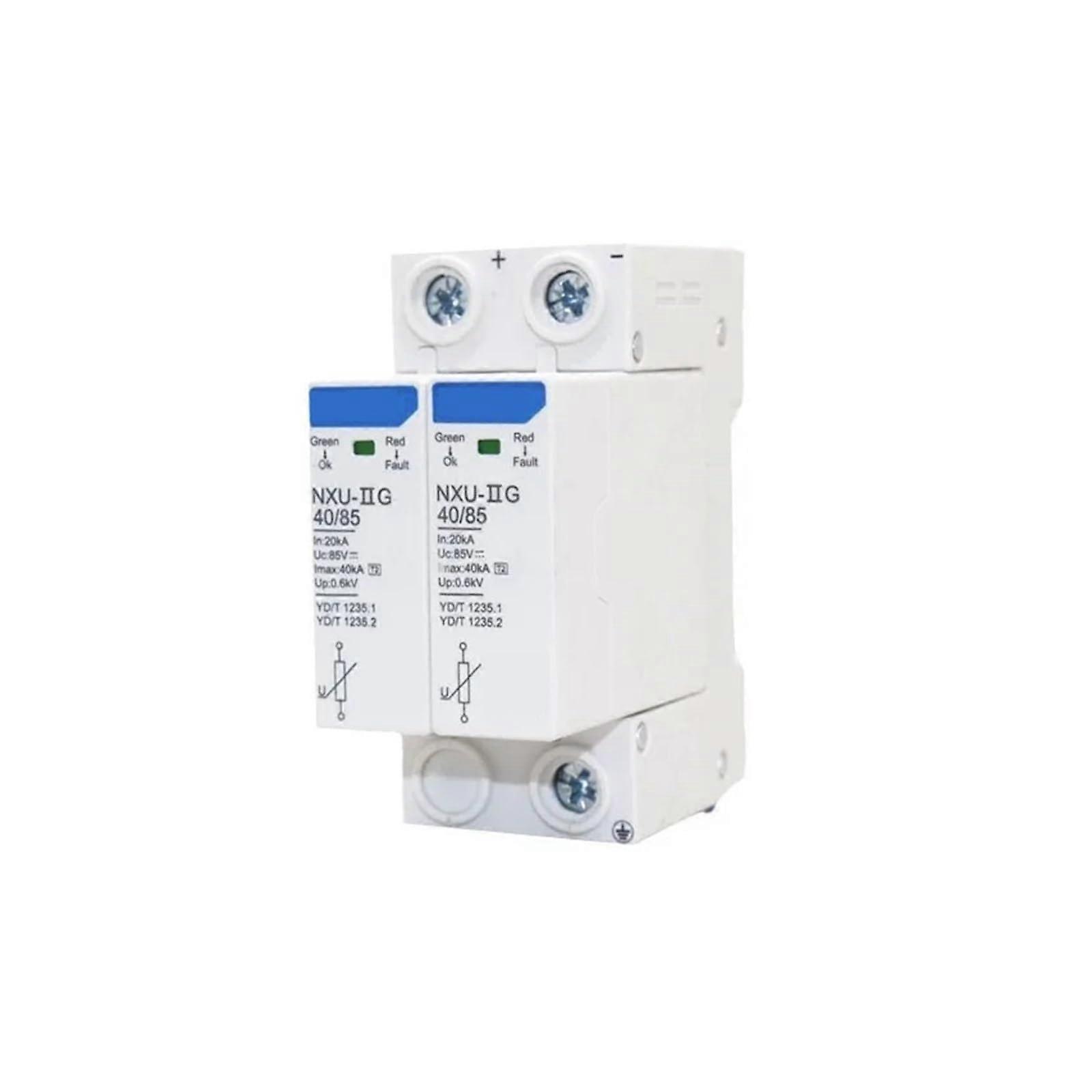 4 Pole Surge Protector 385V 40kA with Instant Surge Protection and FireResistant Safety Housing