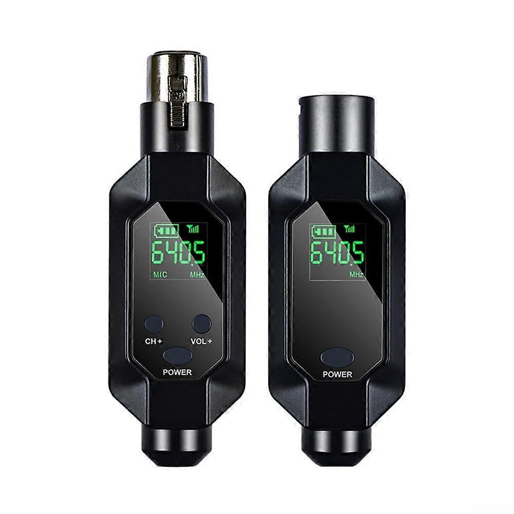 Dynamically Compatible Wireless Mic System With 2 Transmitters, 1 Receiver, 4G Technology For Enhanced Audio