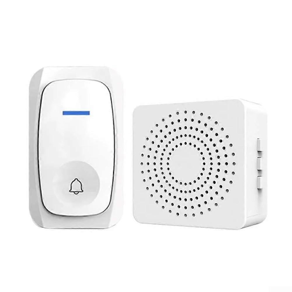 Wireless Smart Doorbell 38 Ringtones USB Powered Long Range 150m Receiver Waterproof Digital Door Chime Home Security