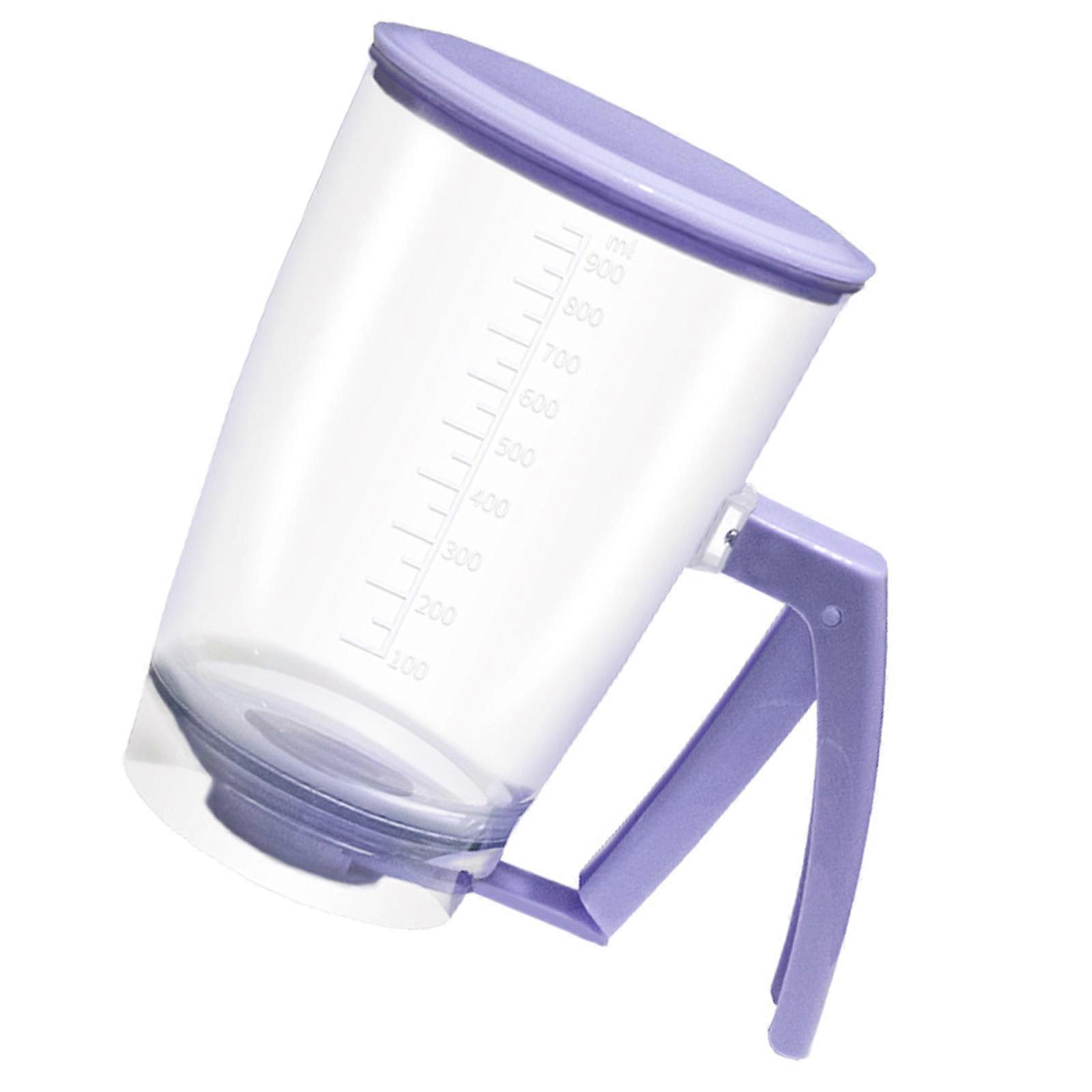 Handheld Batter Dispenser Cupcake Batter Distributor Precise Measurement Leak Proof Plastic Baking Tool Multicolor