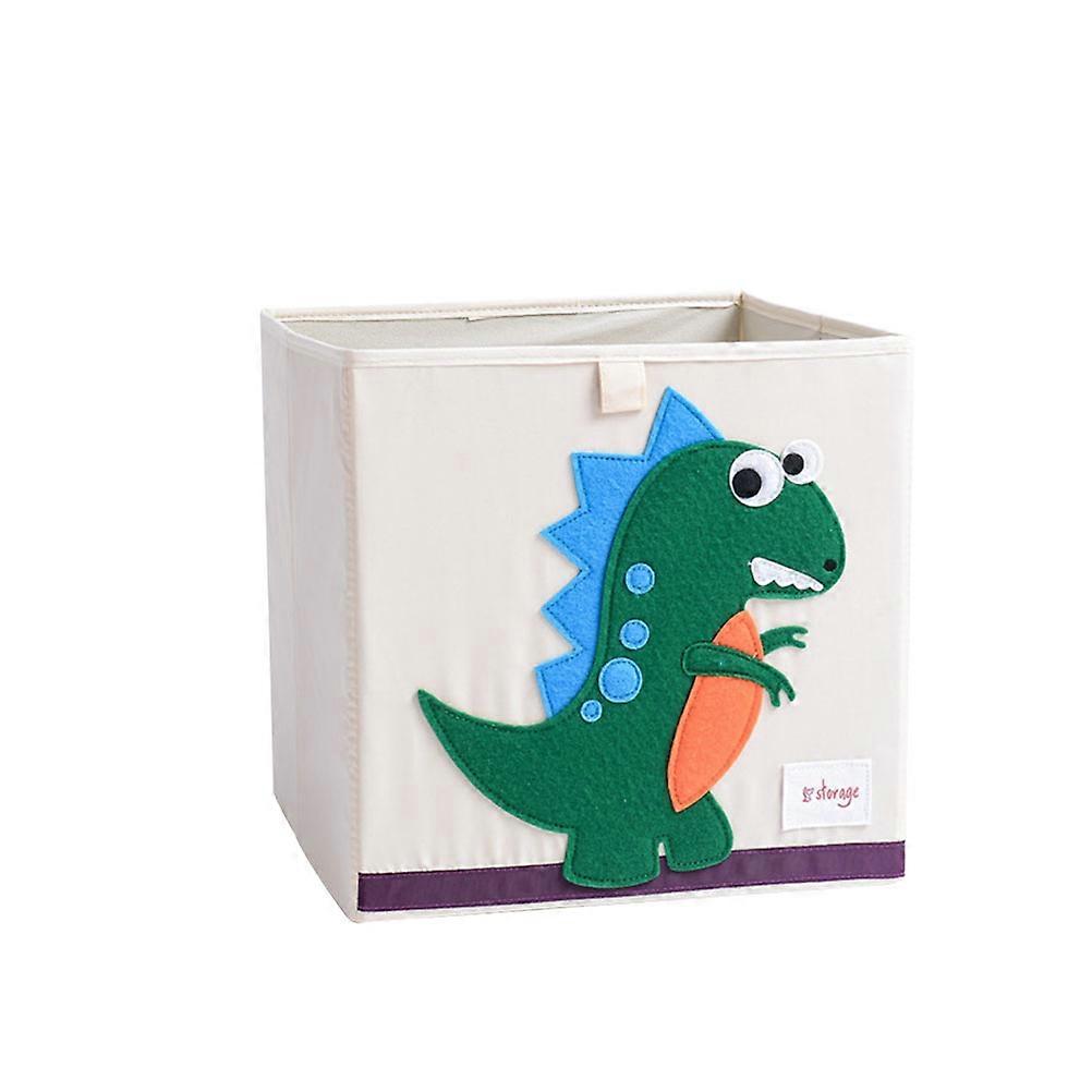 Clothes Storage Box Foldable for Storage 2Pcs Cartoon Patterned Book Organizer