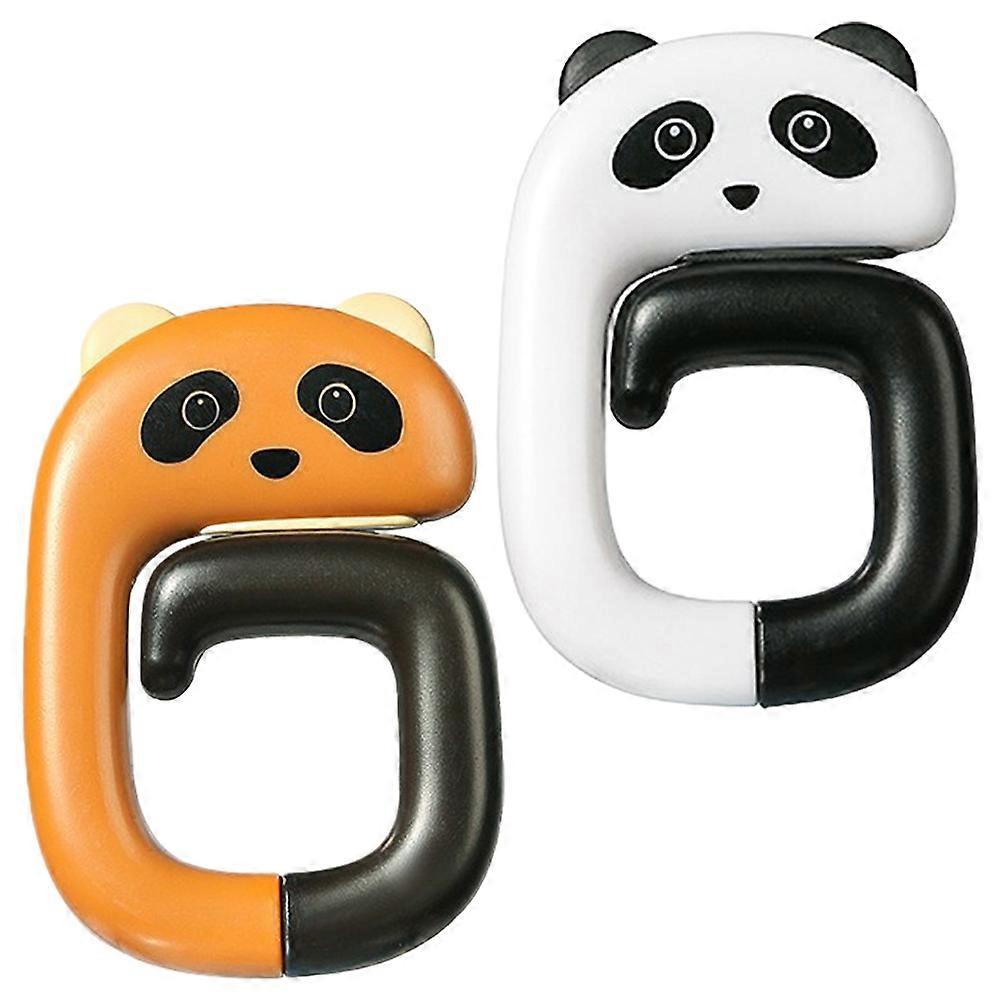 Desk Backpack Hooks ABS Plastic for Hanging Foldable School Bag Hooks