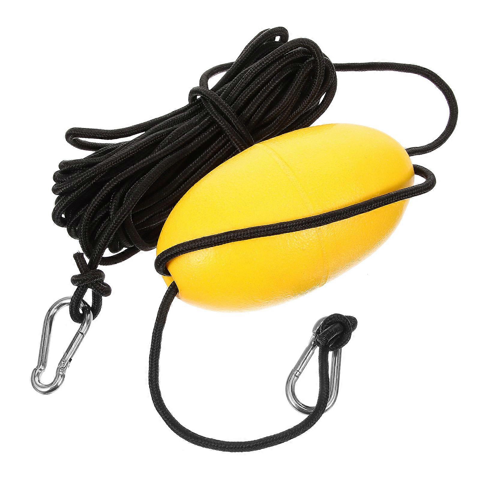 Fishing Floating Dock Boat Accessories Kayak Float Ball Yellow Round 1Set