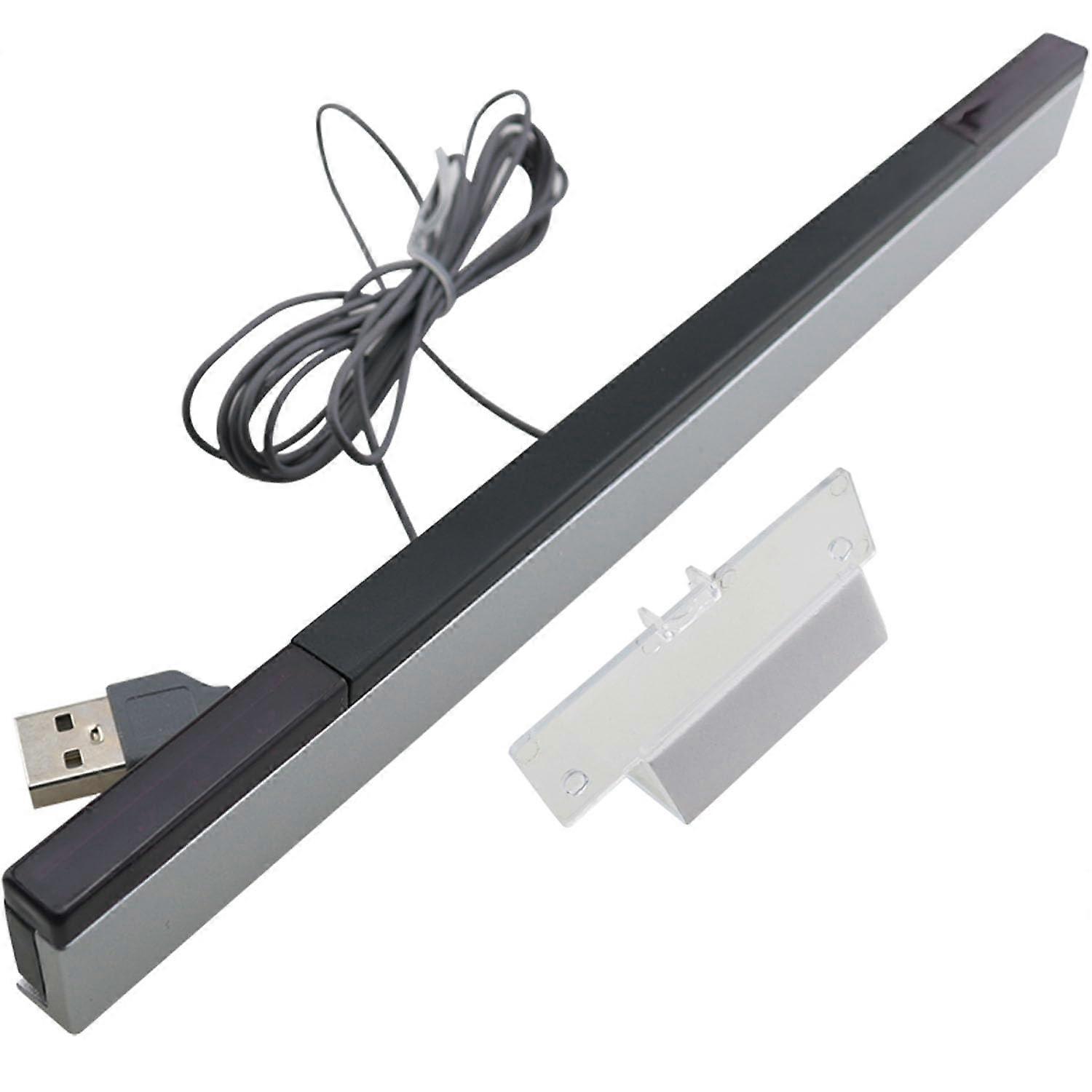 Sensor Bar USB Wired Infrared Replacement for Wii Gaming Consoles with Accurate Motion Tracking