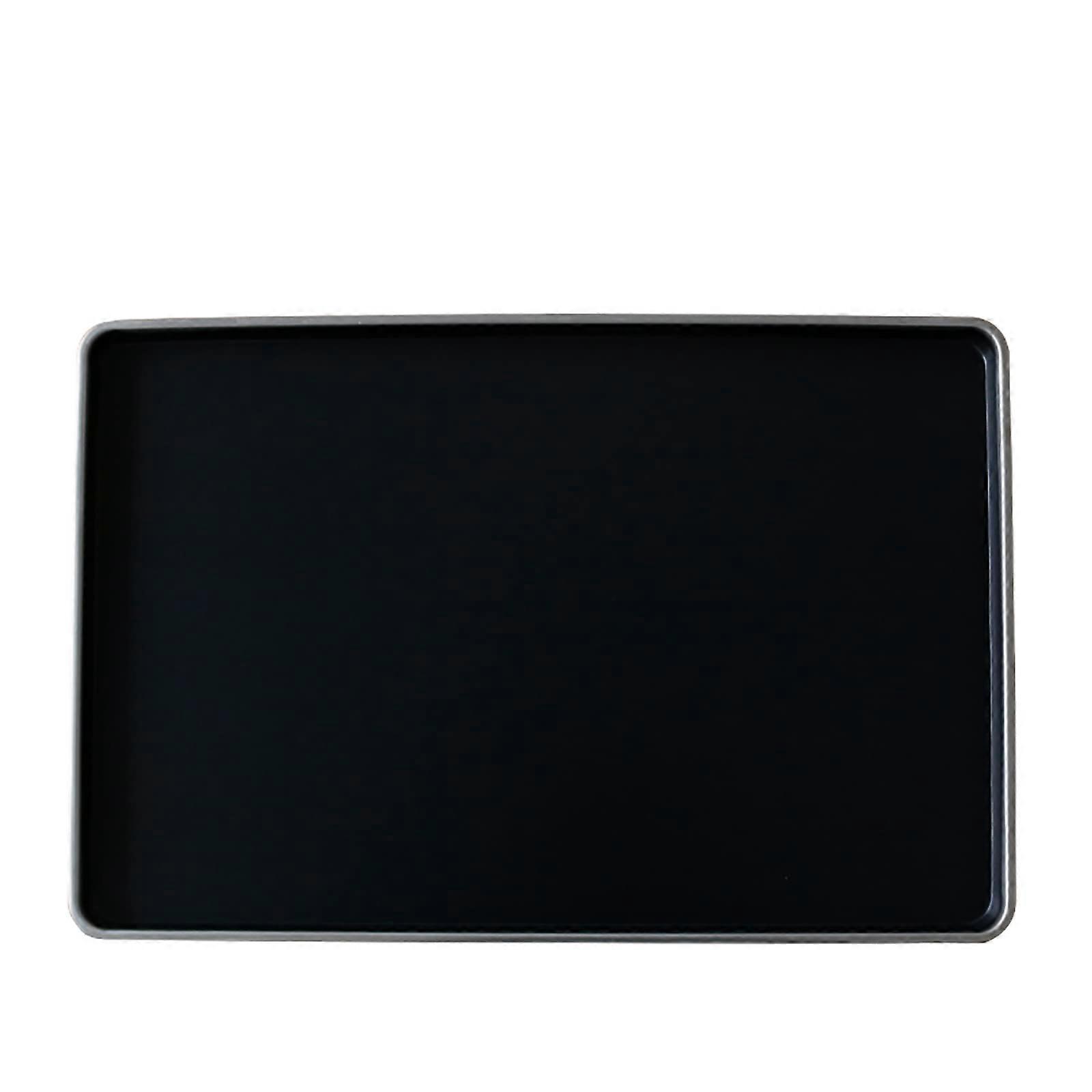 Non Stick Rectangular Baking Tray 0.7mm Aluminized Oven Pan for Cakes and Roasting Durable Easy Clean