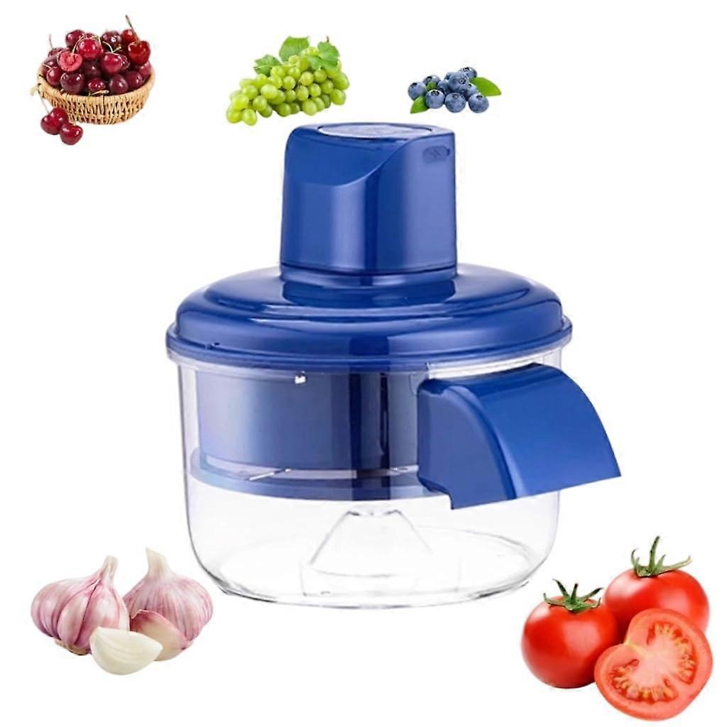 Rechargeable Electric Fruit Peeler with Precision Stainless Blades for Hands Grape Peeling