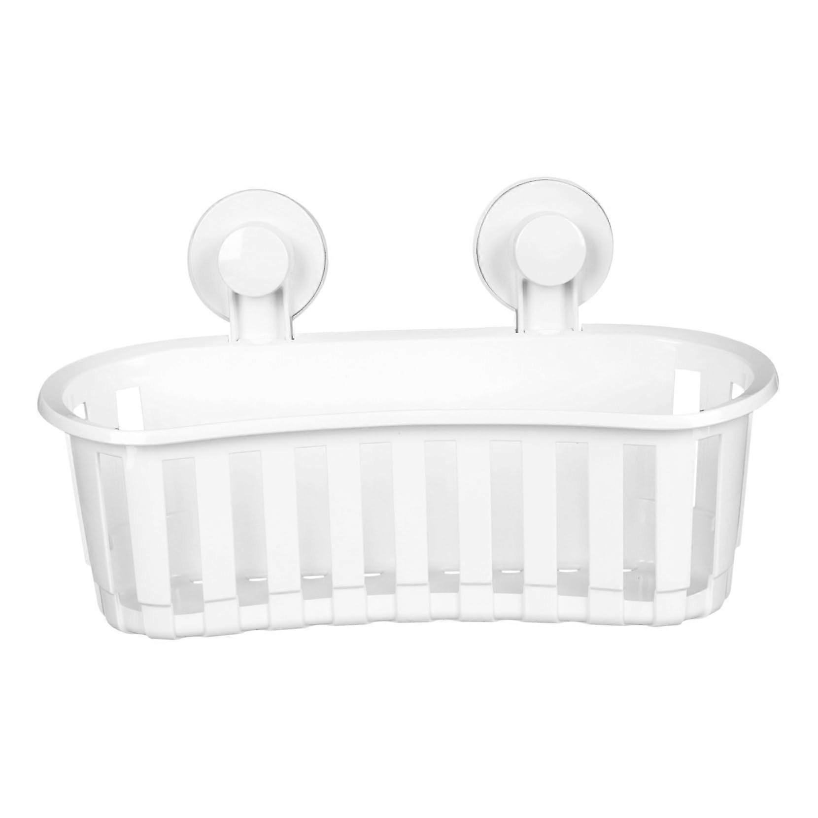 Wall Mounted Bathroom Shelf Shower Caddy Organizer with RustProof Quick Drain for Kitchen and Toilet