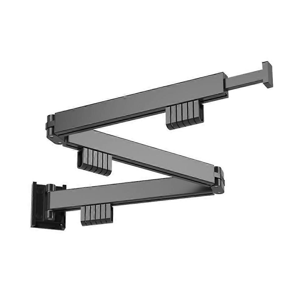 Wall Mounted Drying Rack Foldable SpaceSaving Clothes Hanger for Balcony and Home Laundry