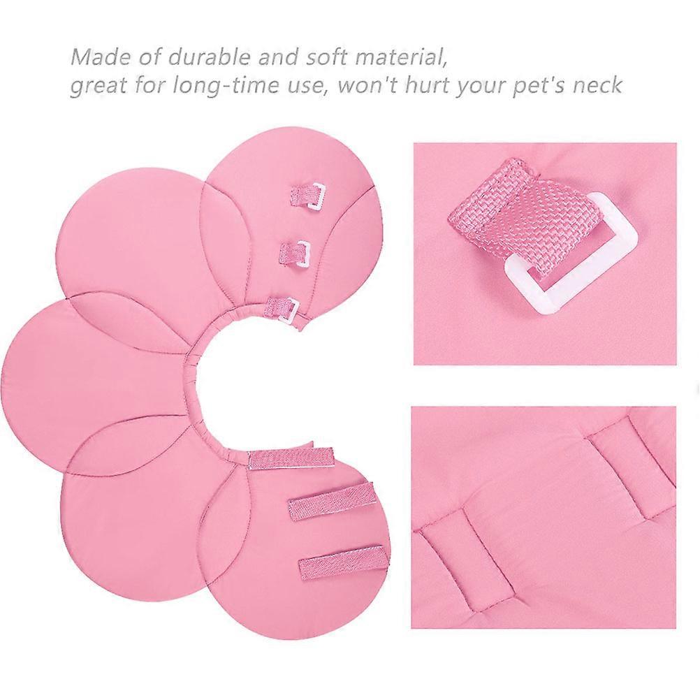Pet Shield Collar Flower Protective Elizabethan Collar for Pets