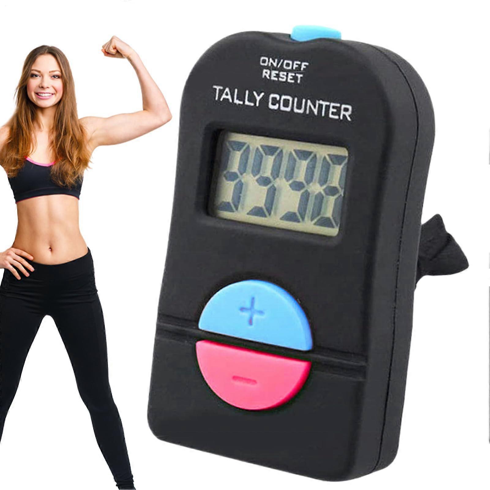 Digital Tally Counter with LCD Display and Strap for Accurate Handheld Counting at Events