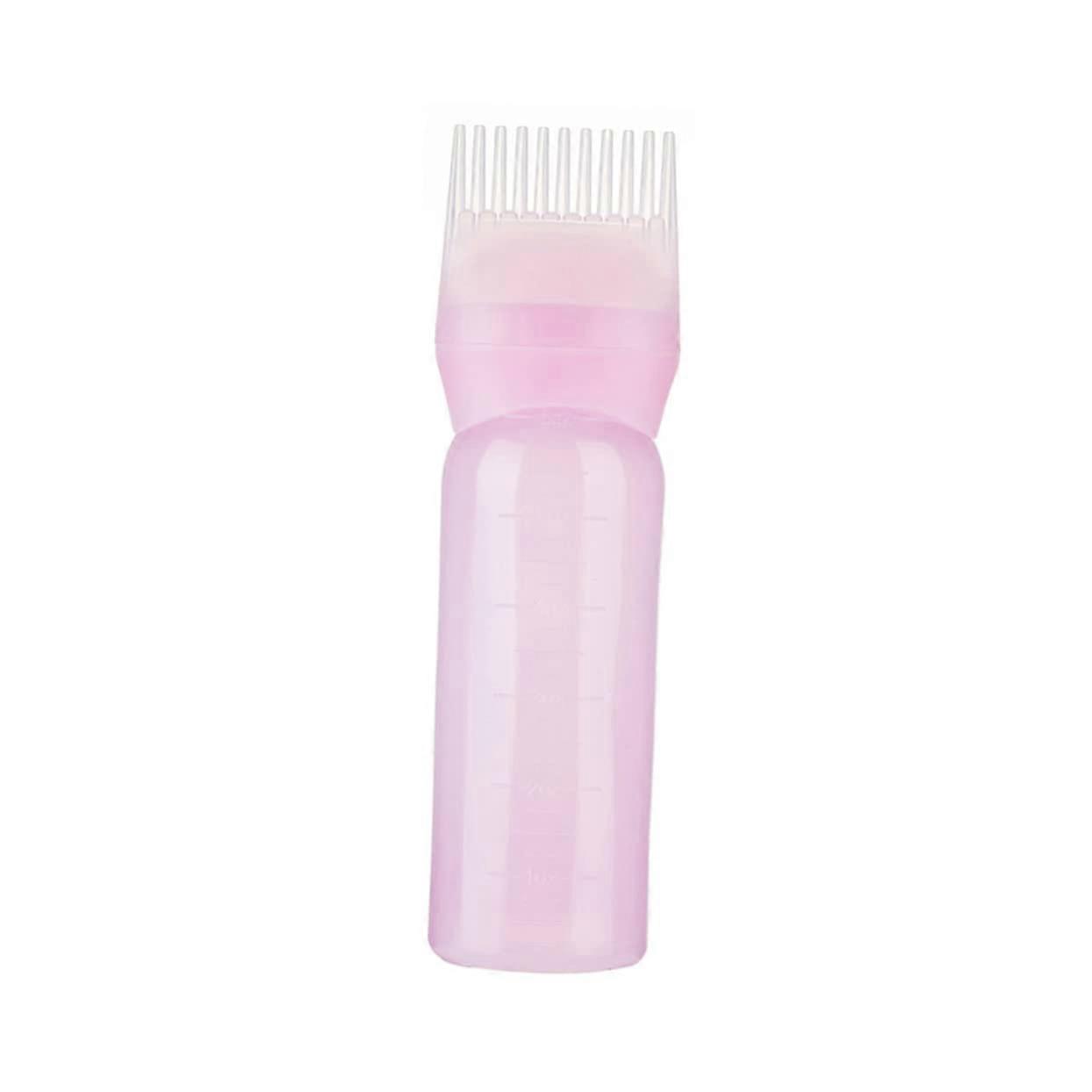 Hair Dye Applicator Bottle with Comb for Precise Root Application and Easy Hair Coloring