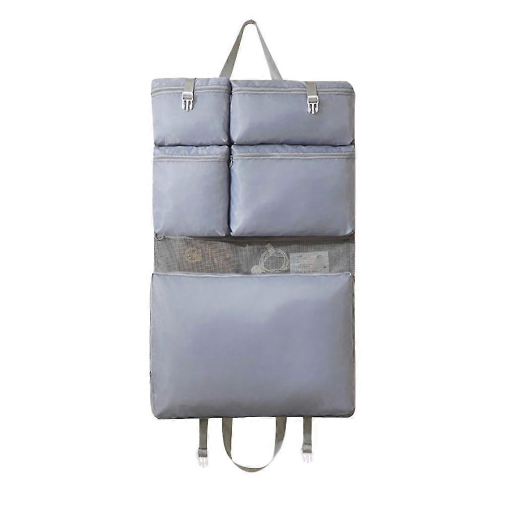 Travel Hanging Organizer with MultiCompartment Foldable Design and Stand for Clothes Storage