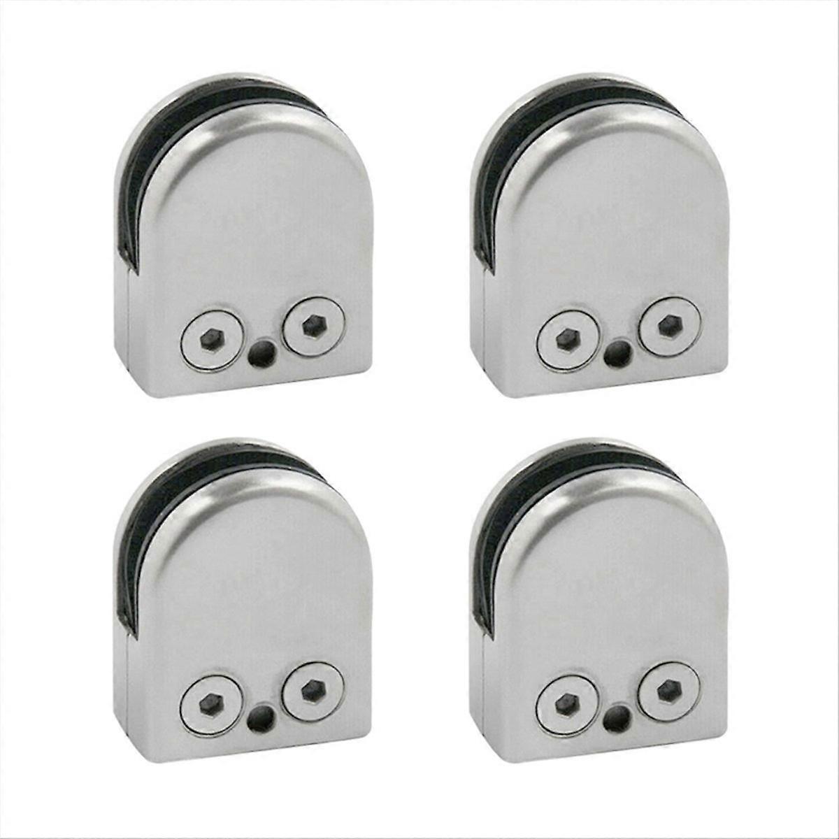 4PCS Round Shelves Support Brackets Clamps Clips