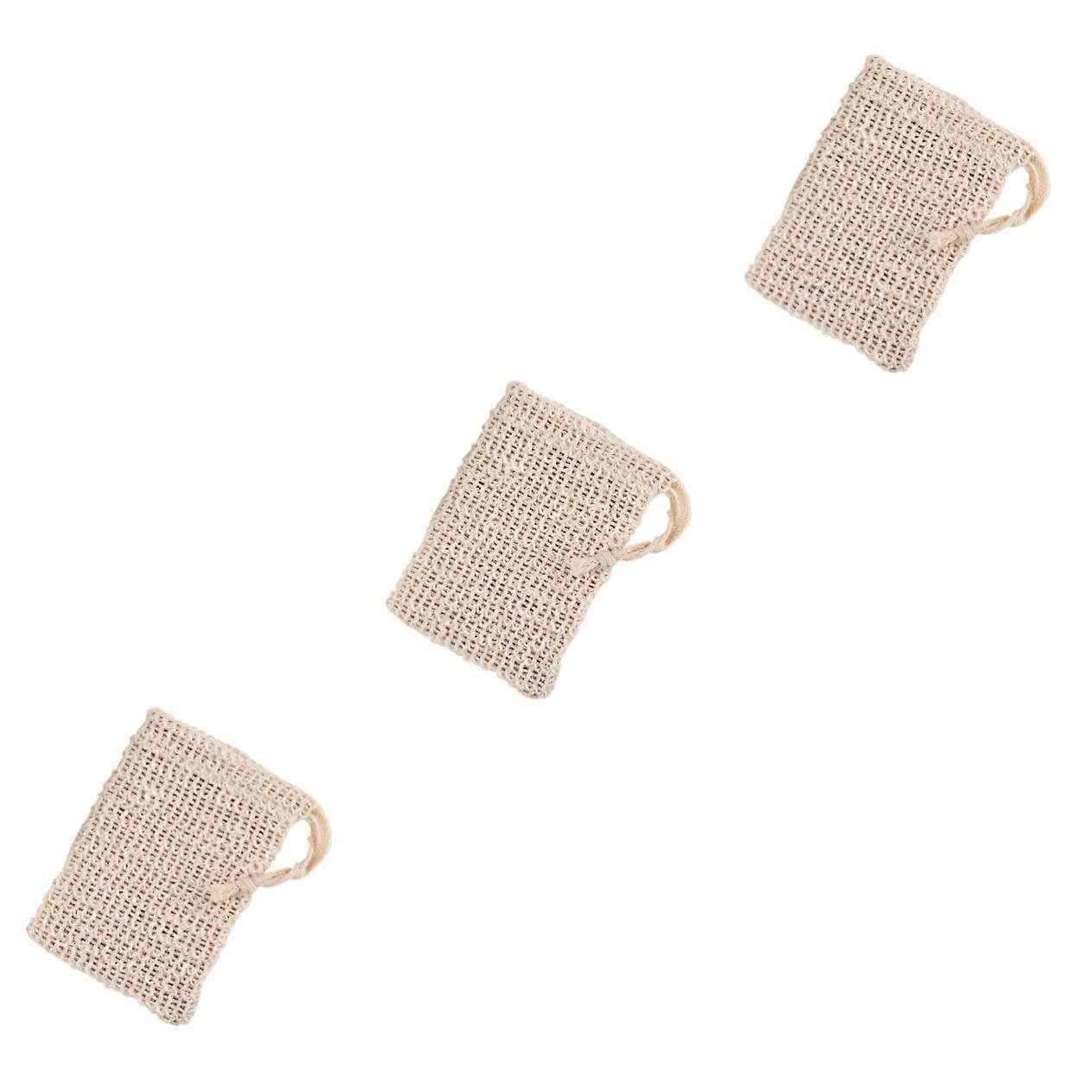 15pcs Exfoliating Soap Saver Pouch with Drawstring for Better Grip and Enhanced Lather Shower Use